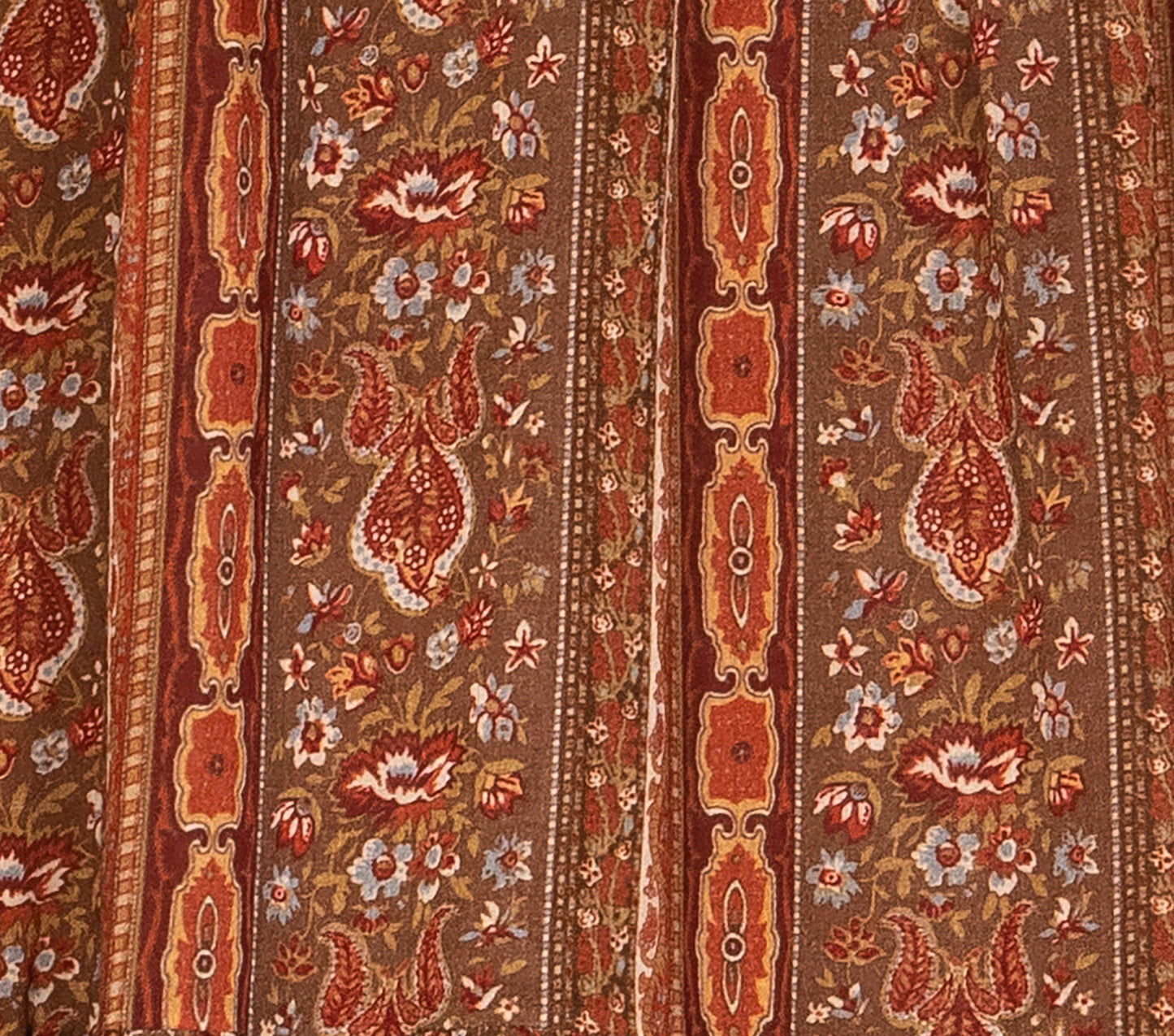 HMD -- MOUNTAIN DRESS -- EARTH MANDEVILLA VINE FLORAL PRINT