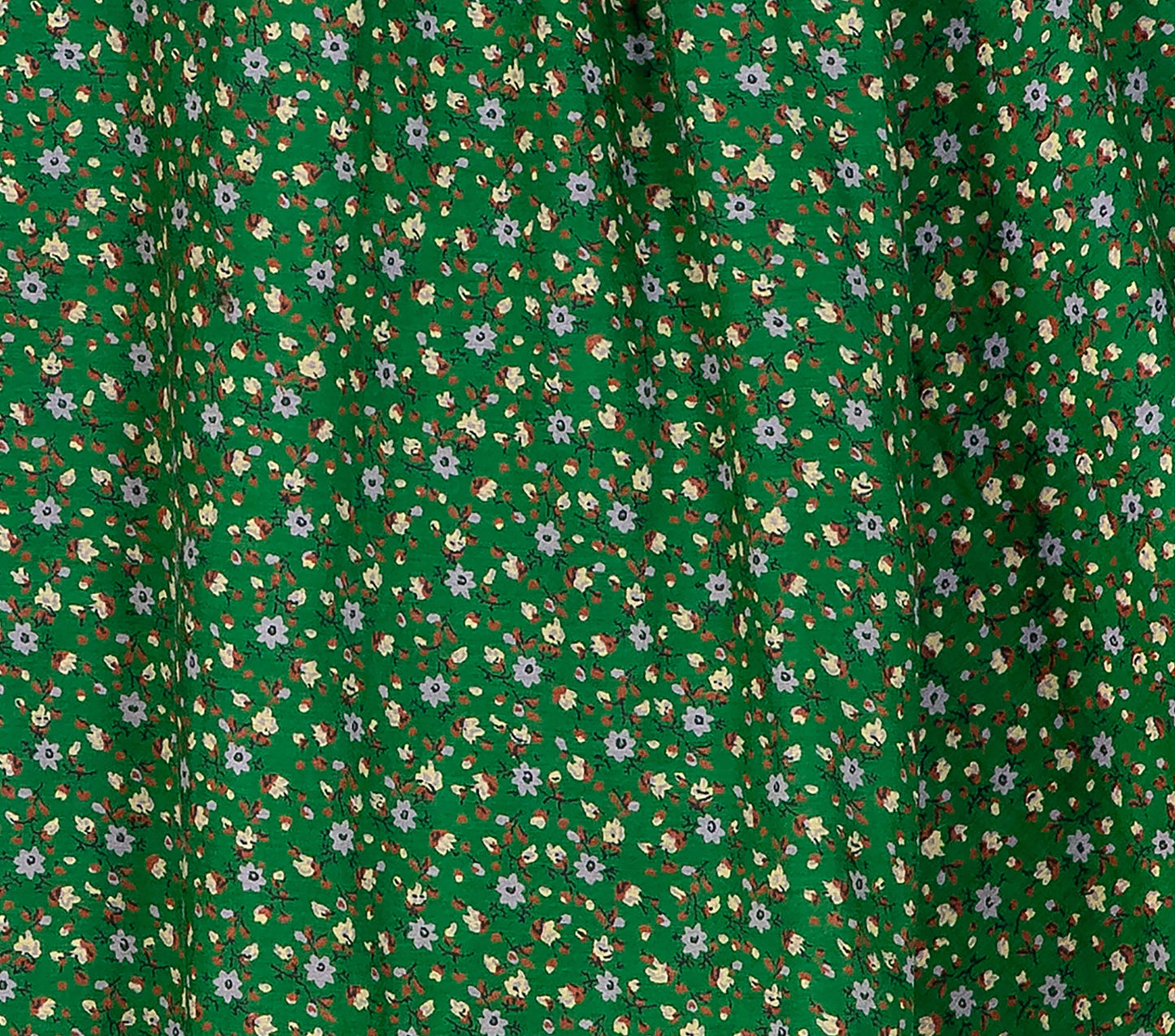 HMD -- ROAN DRESS -- GREEN MARTHA'S GARDEN PRINT