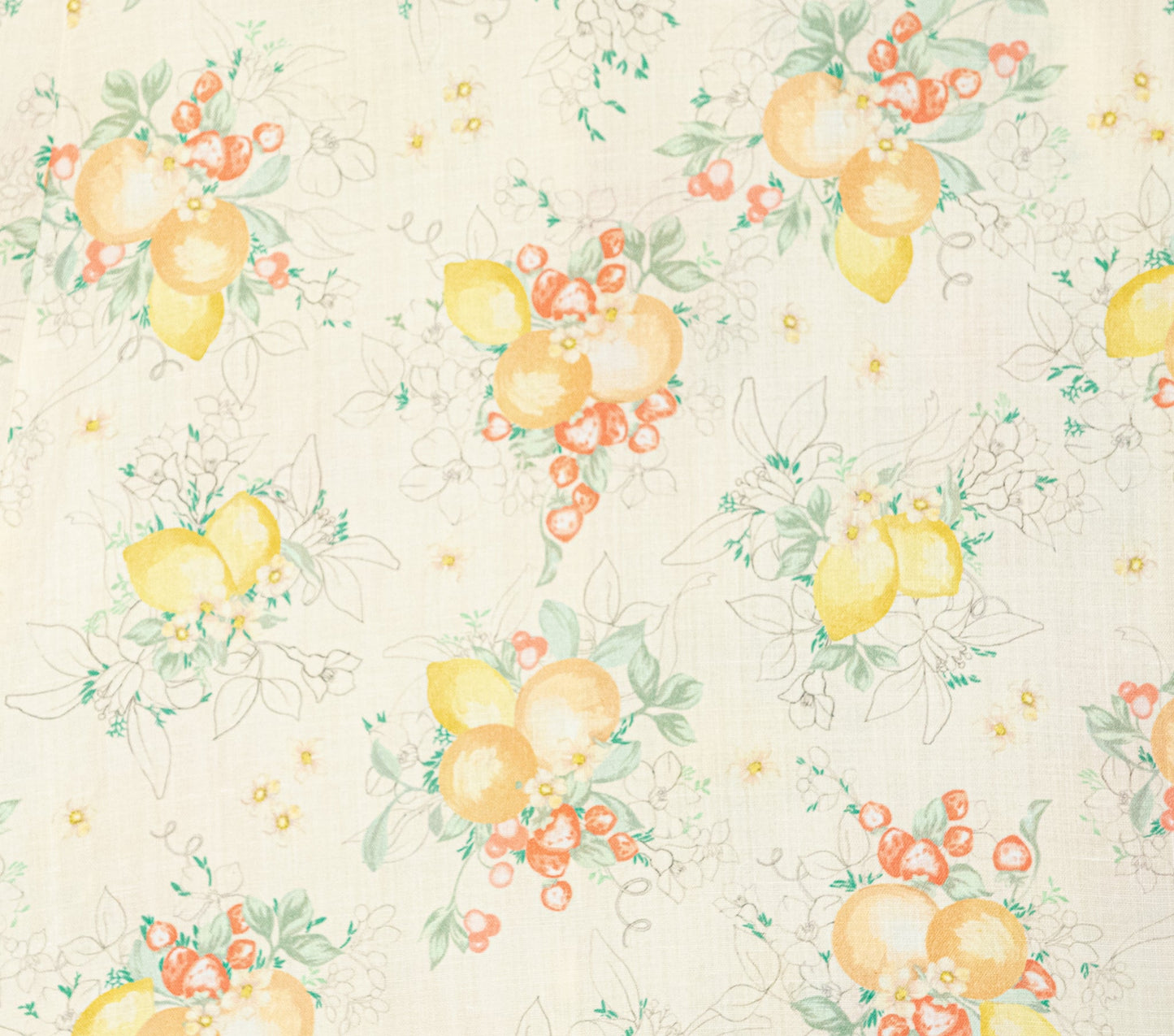 HMD -- NARCISSA TOP -- ORCHARD BOTANICAL PRINT