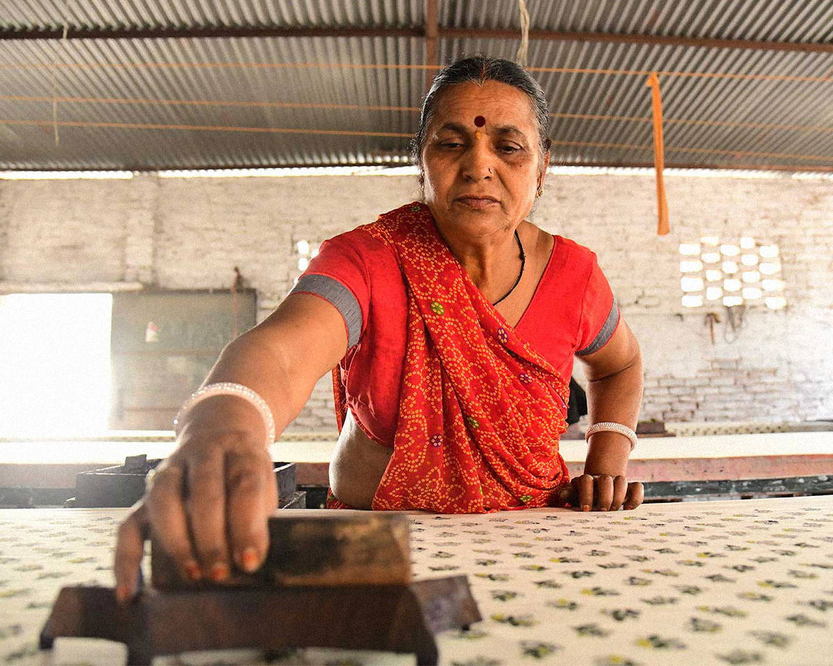 Behind the Block Printing Process