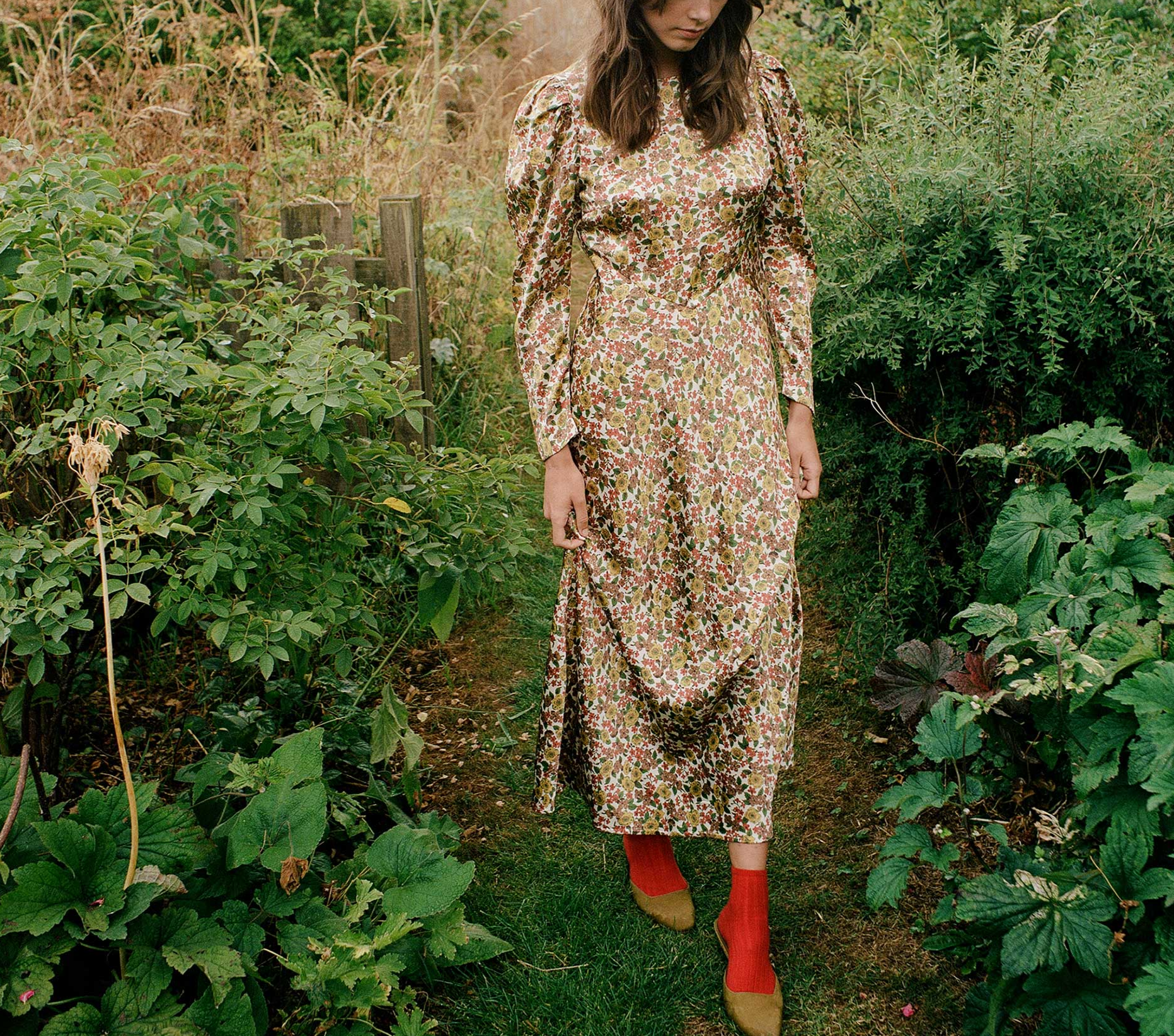 HMD -- VITTORIA DRESS -- JENNIFER SPRING FLORAL view 2