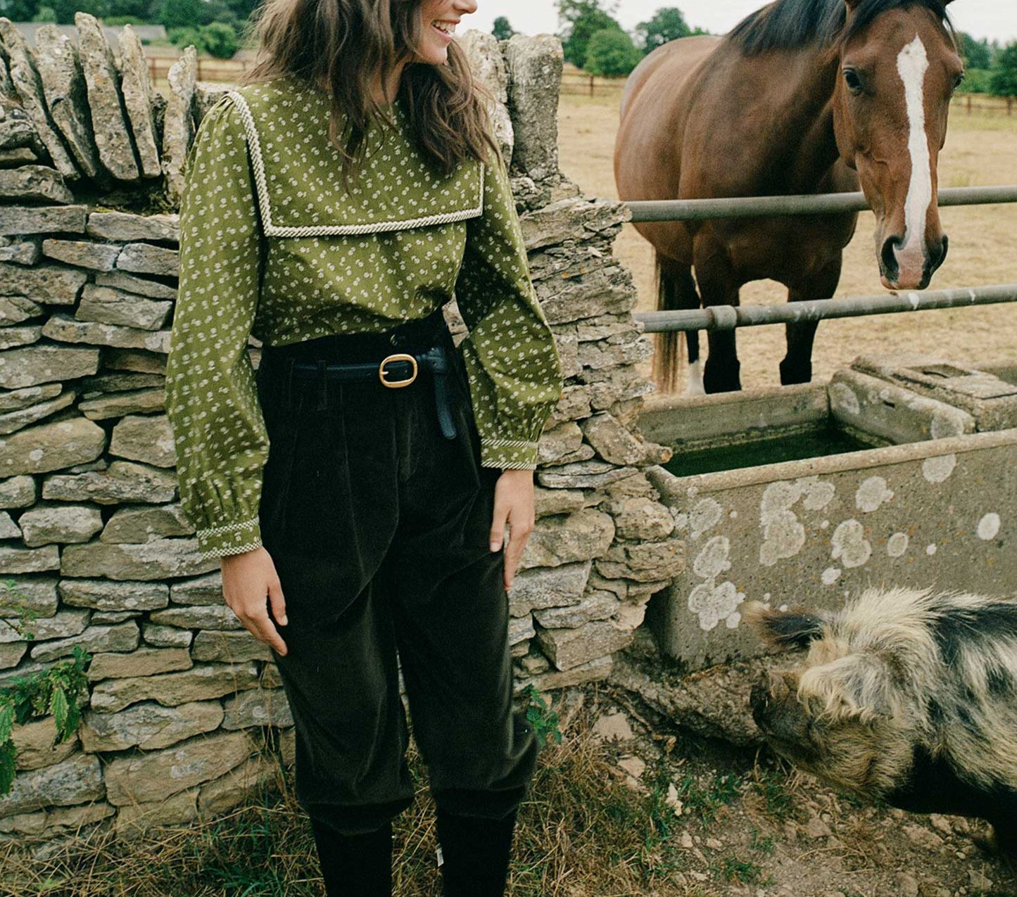 HMD -- RENOIR TOP -- CYPRESS CALICO view 2
