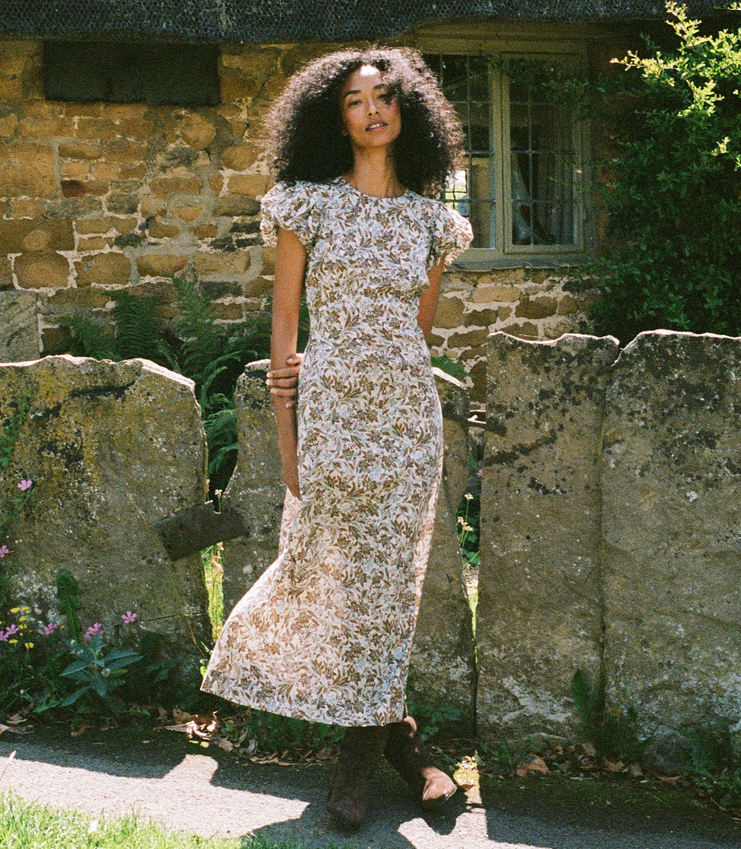 HMD -- RHODIA DRESS -- BLANC NARCISSUS FLORAL