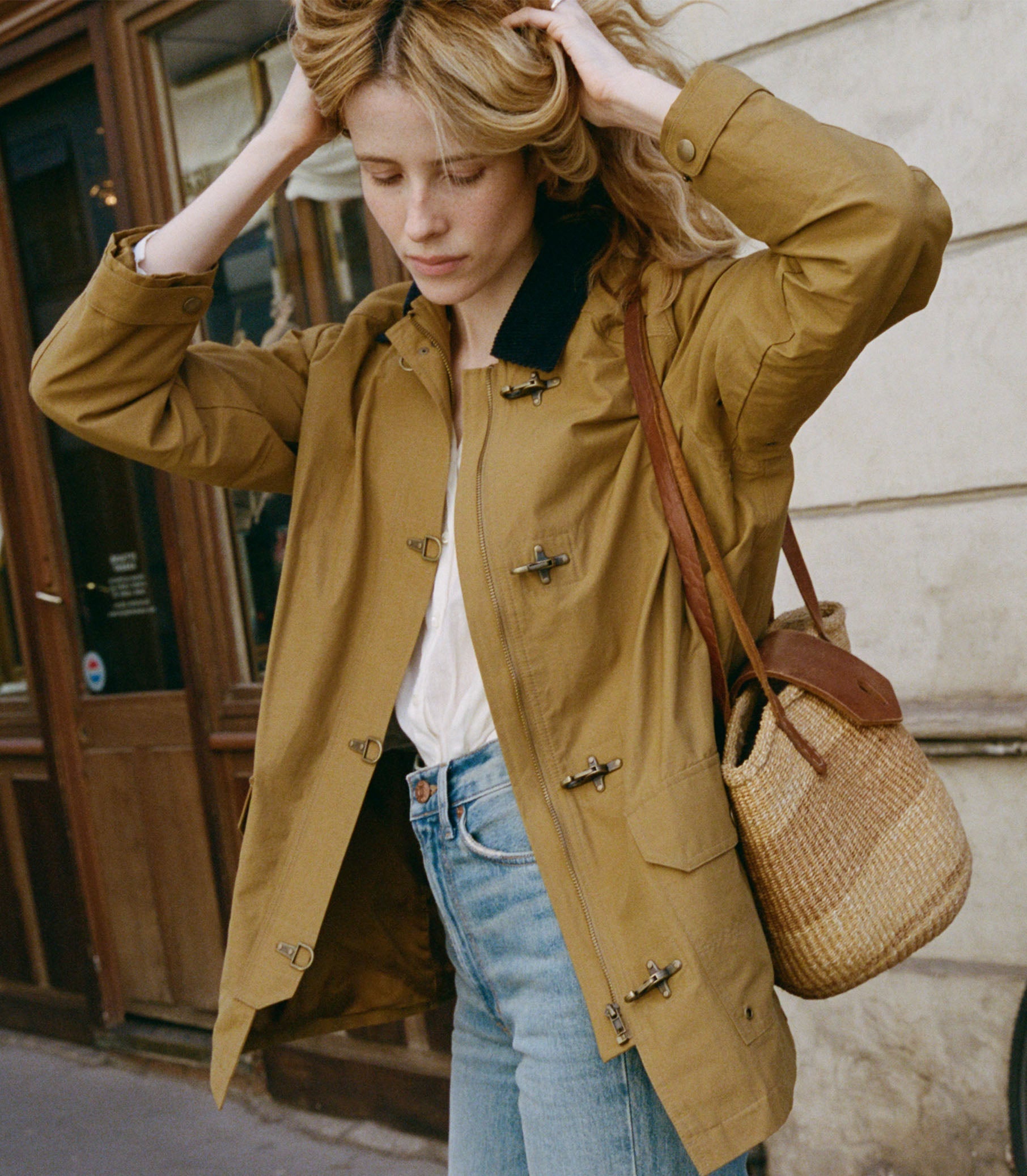 HMD -- WAVERLEY RAINCOAT -- ANTELOPE view 1
