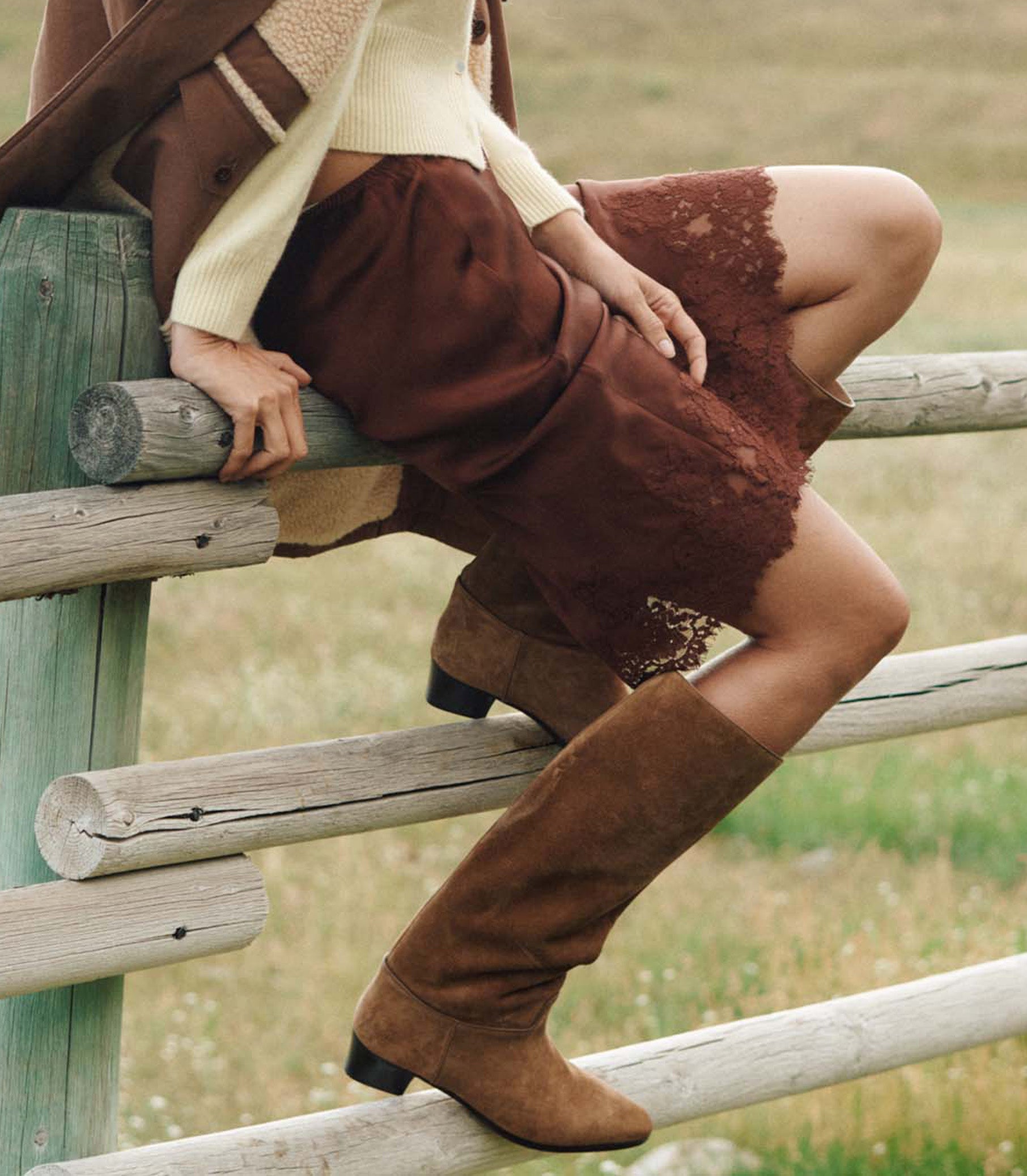 RIVIERA BOOT -- TOBACCO SUEDE view 1