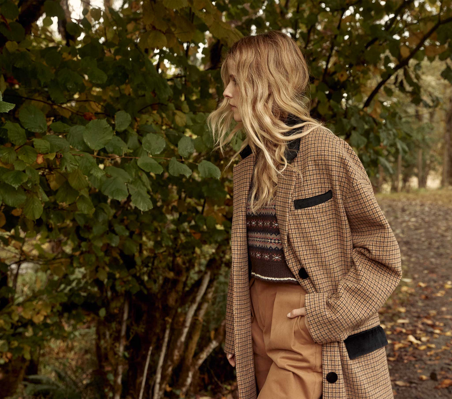 HMD -- BARTON COAT -- HOUNDSTOOTH