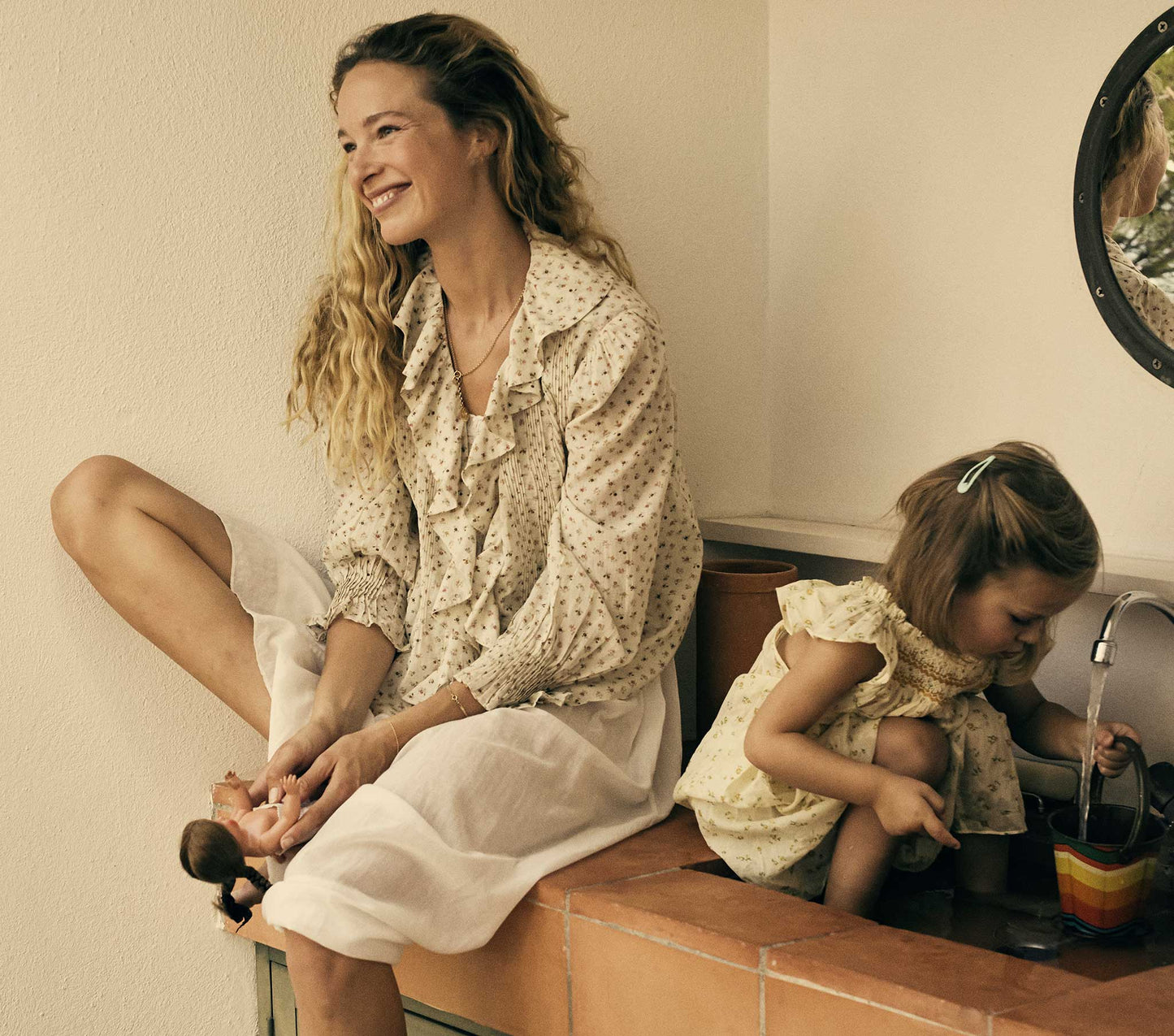 HMD -- HARDY TOP -- CREAM PARC MONCEAU