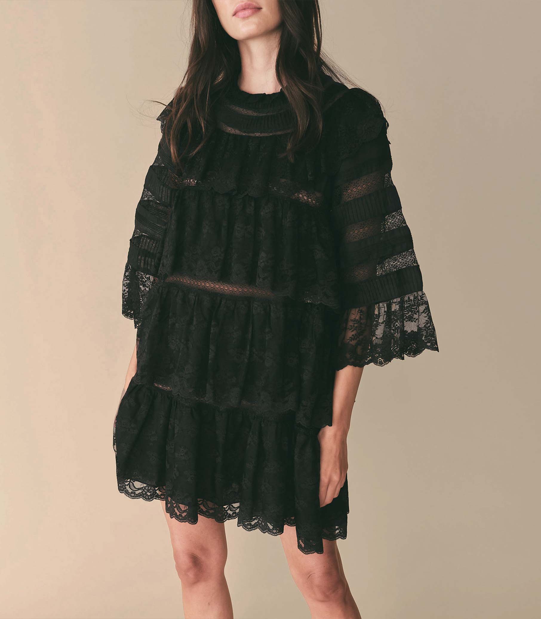 HMD -- ORALIE DRESS -- BLACK