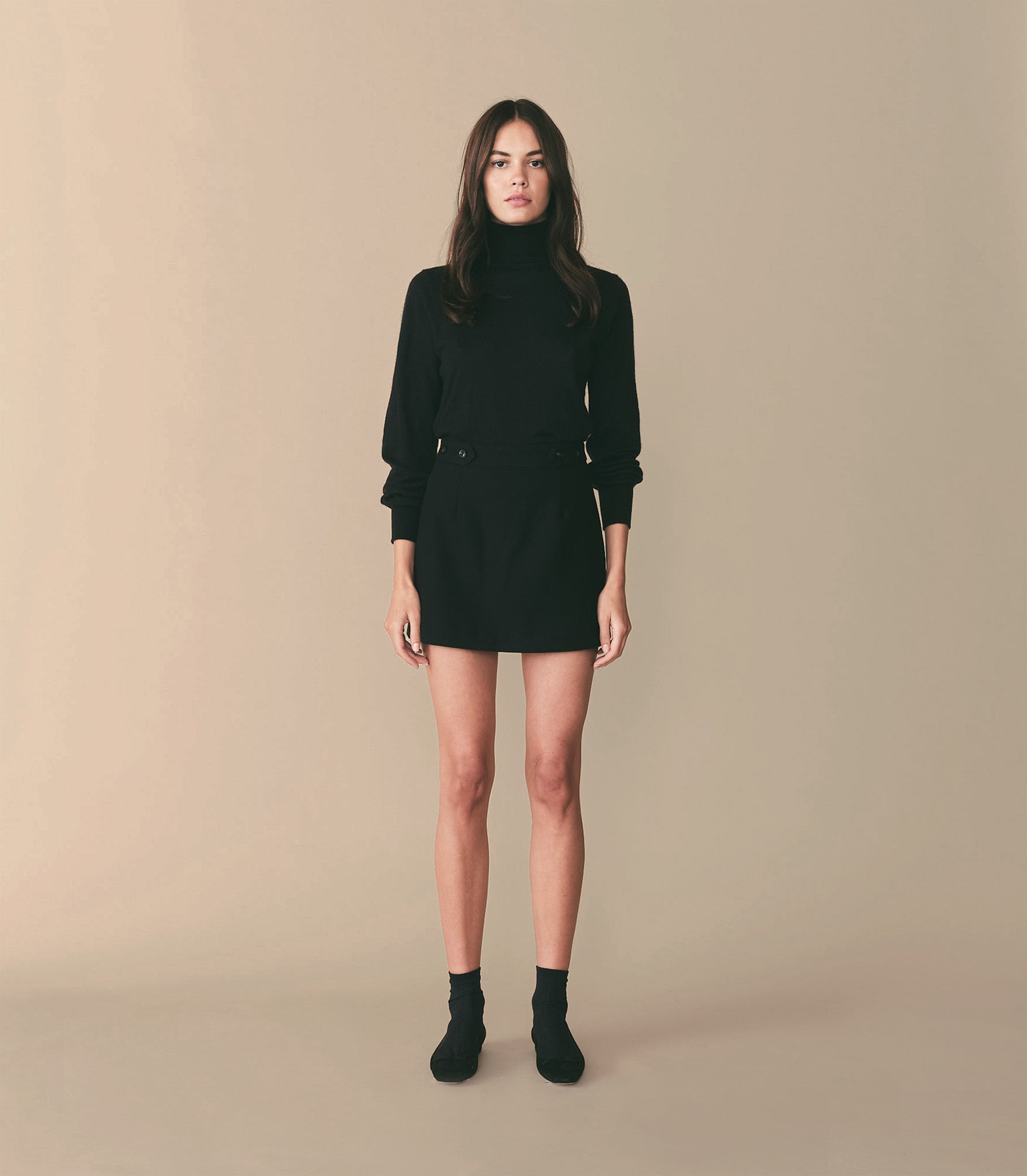 HMD -- CHIERI SKIRT -- DEEP NAVY view 6