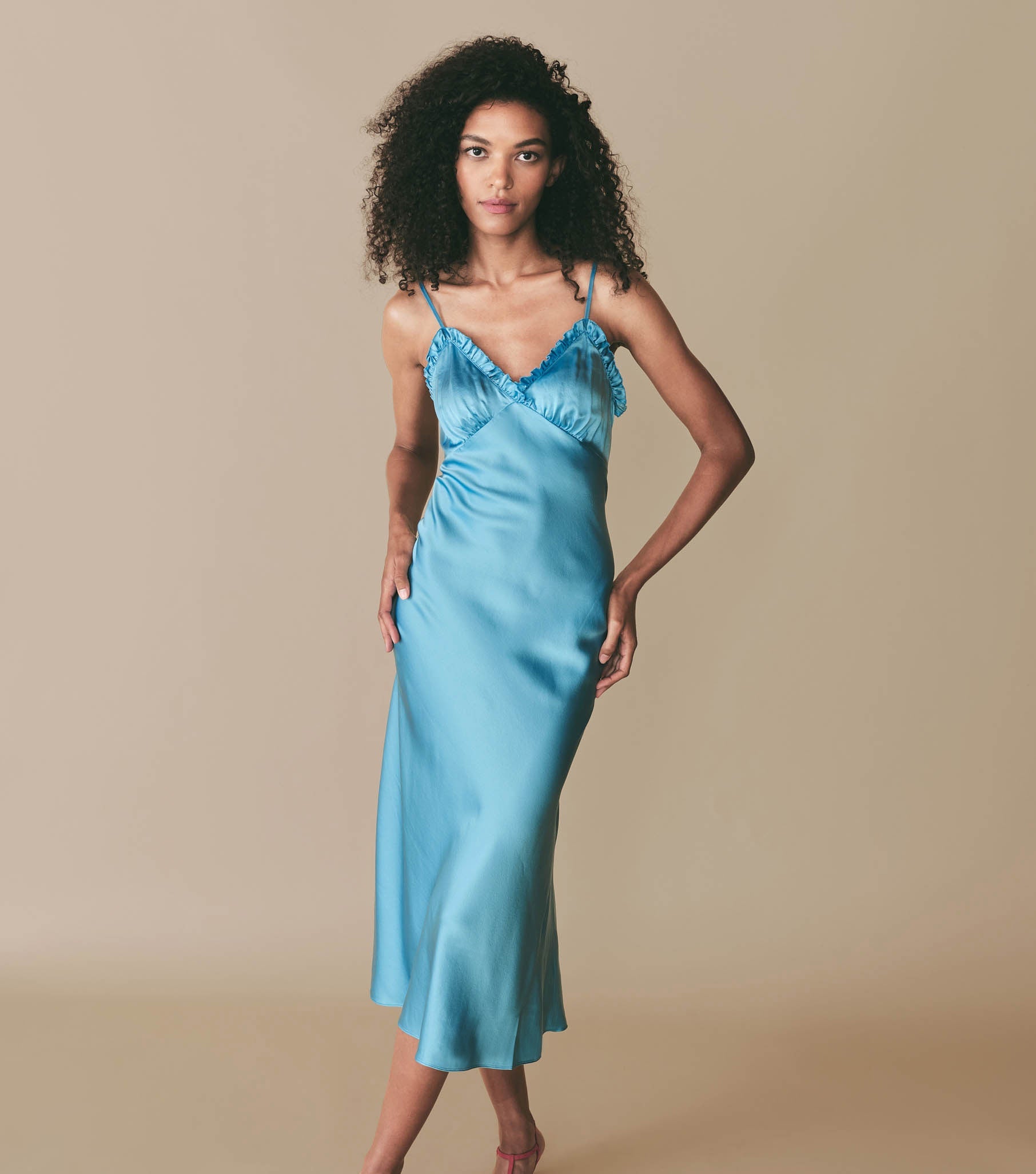 HMD -- SANDIA DRESS -- BLUE TOPAZ