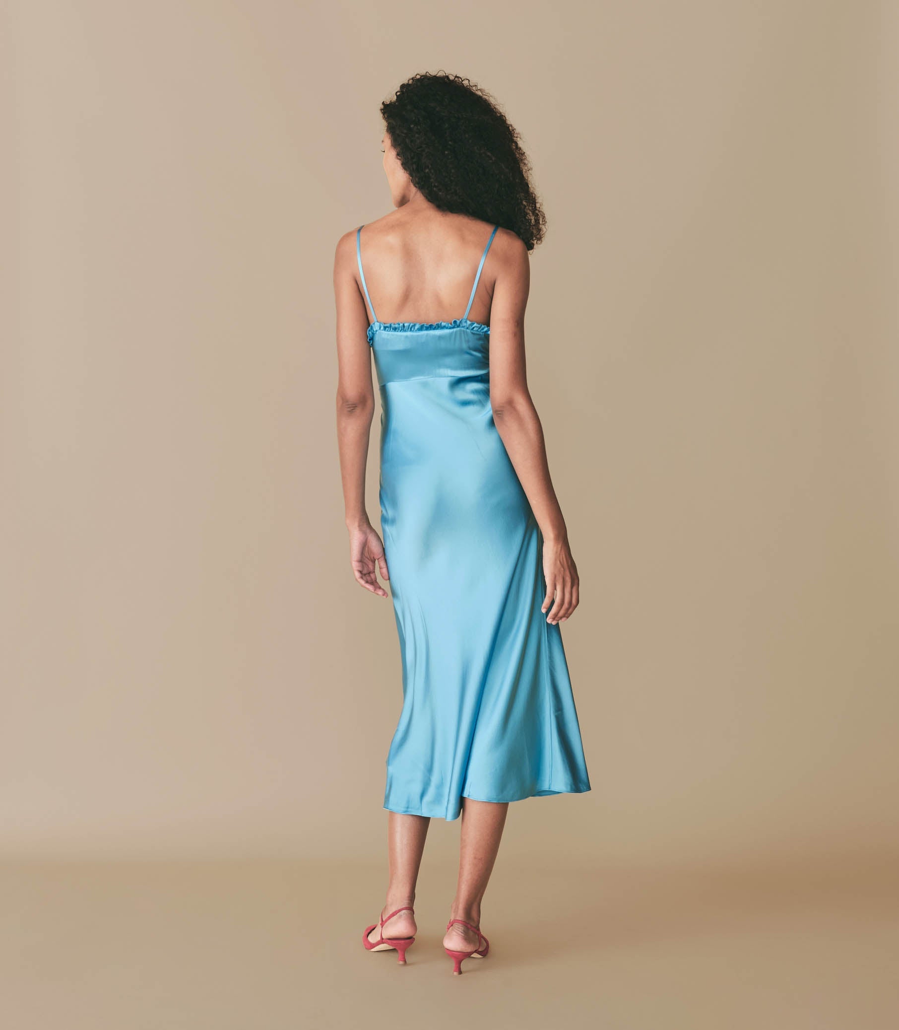 HMD -- SANDIA DRESS -- BLUE TOPAZ view 3
