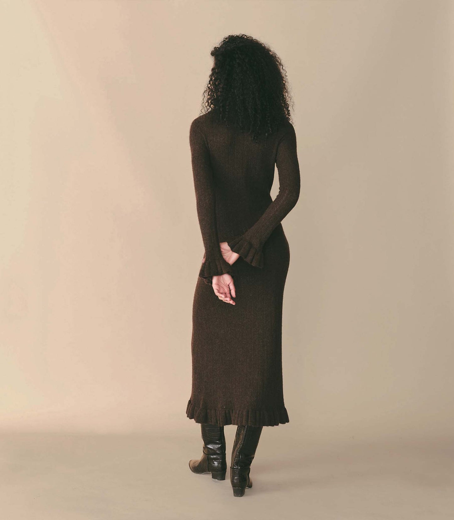 HMD -- ESTELLA DRESS -- DARK CACAO