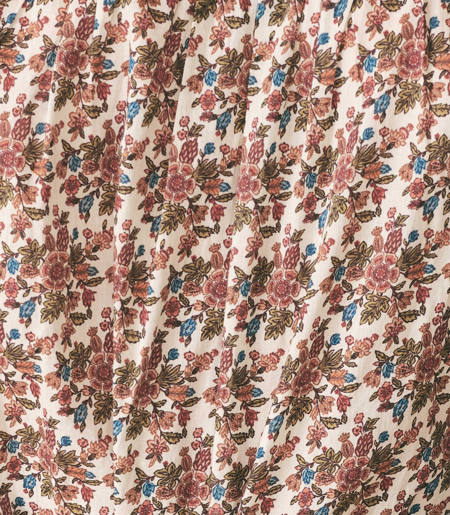 HMD -- RHODIA DRESS -- CREME FOREST FLORAL view 8
