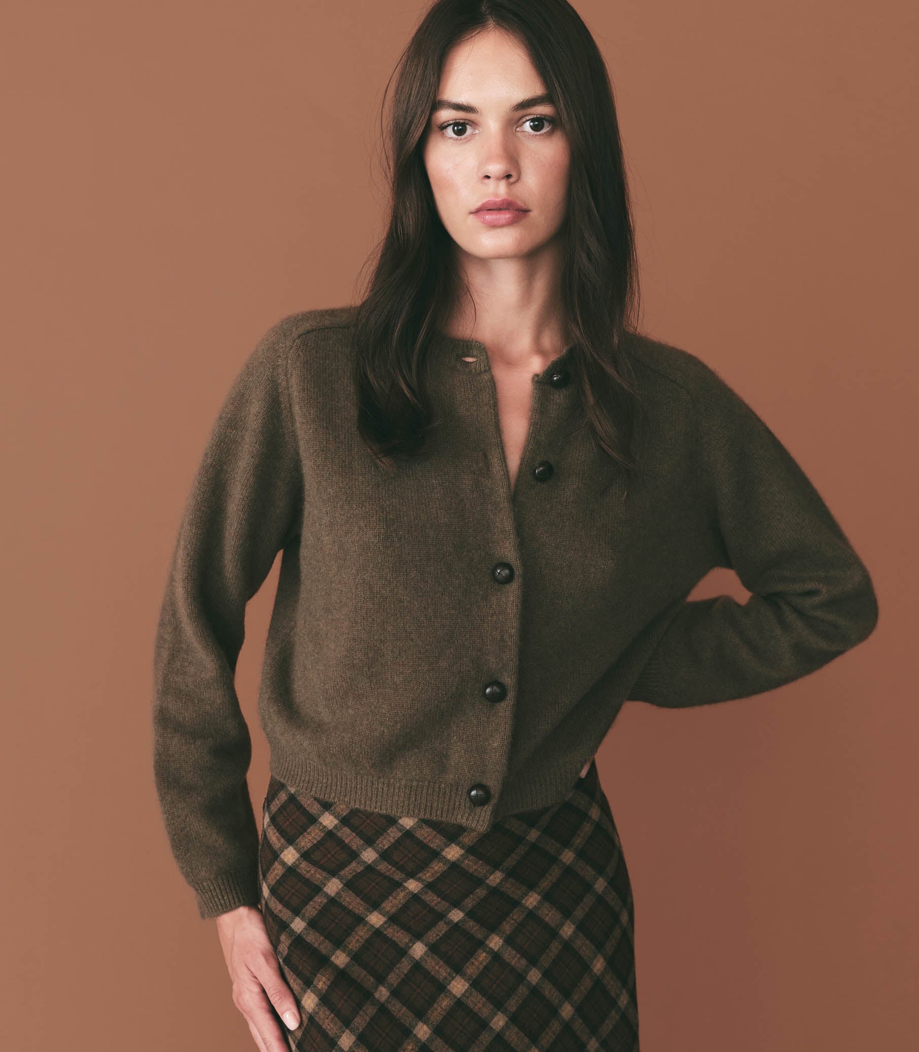 HMD -- ASHFORD CARDIGAN -- FOREST MOSS view 2
