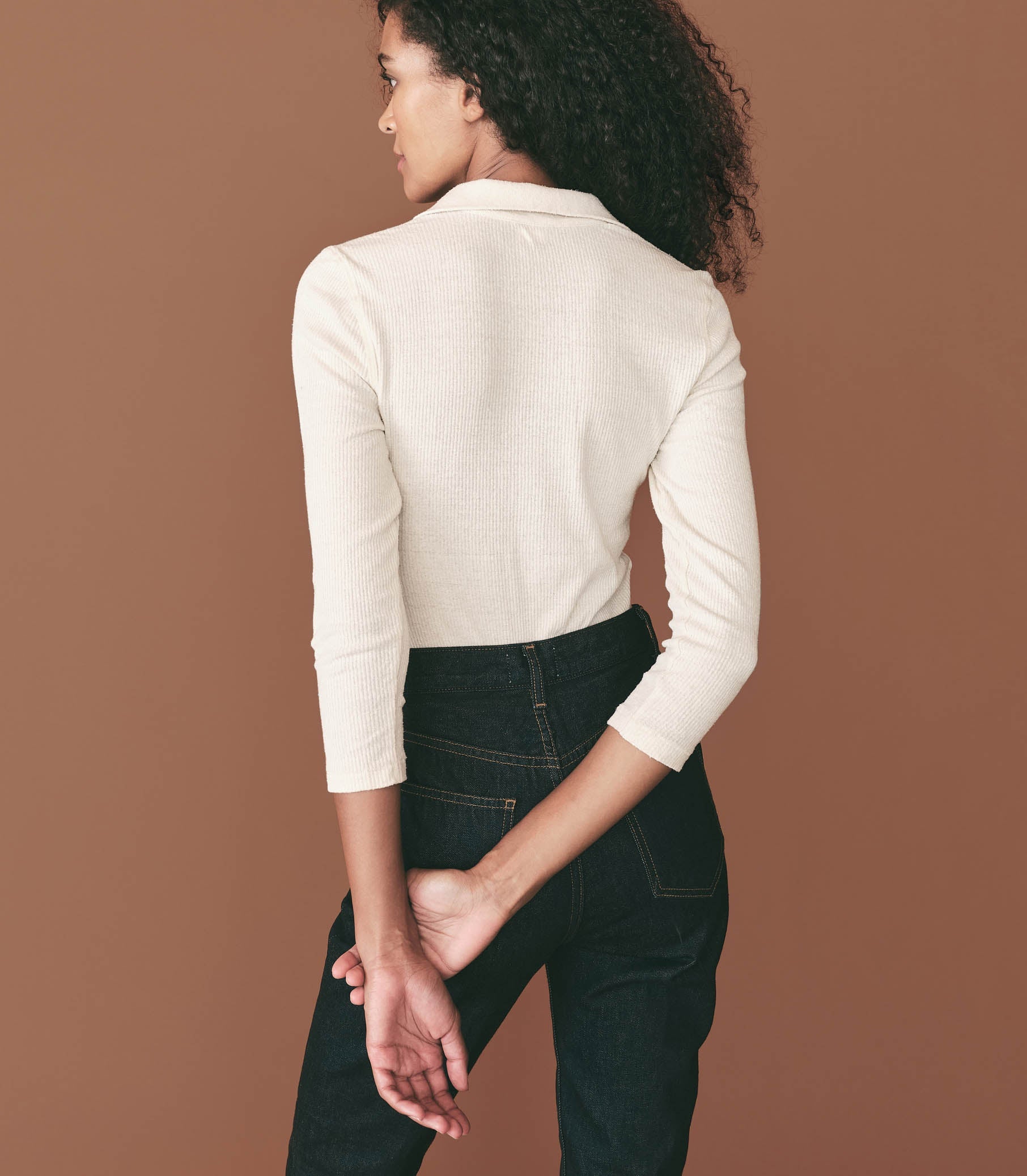 HMD -- ADOUR TEE -- CREAM view 2