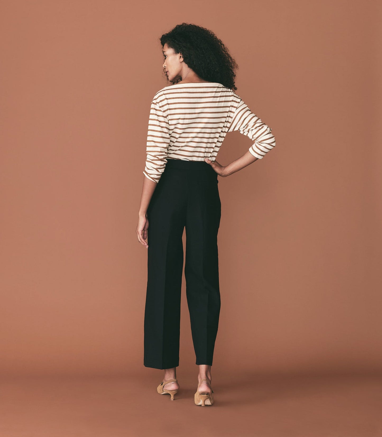 HMD -- IRENE TEE -- TERRE NEWPORT STRIPE