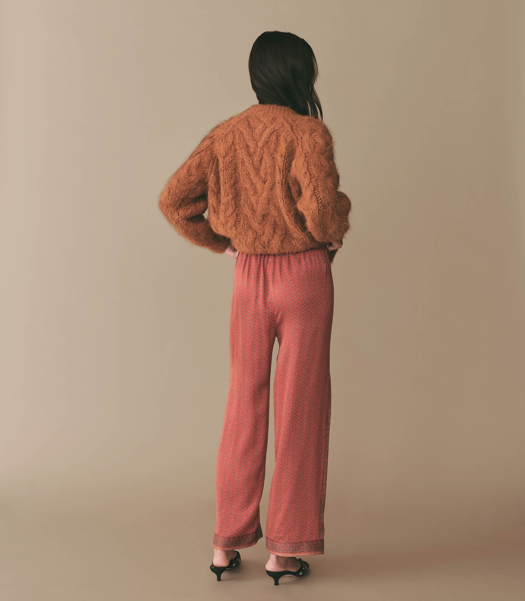 HMD -- ADELINA CARDIGAN -- BRIGHT PUMPKIN view 6