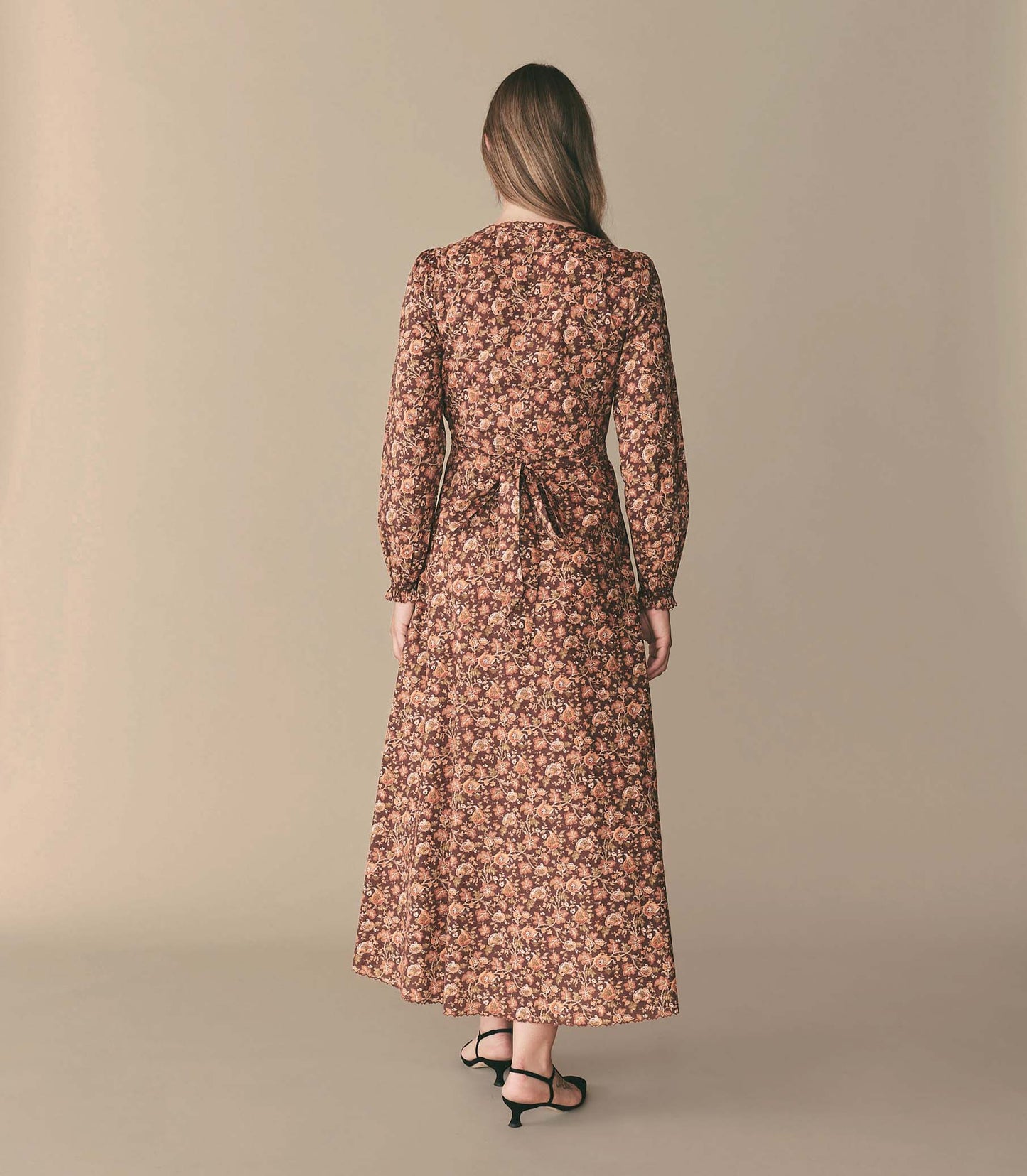 HMD -- MILANA DRESS -- MULBERRY VINE FLORAL