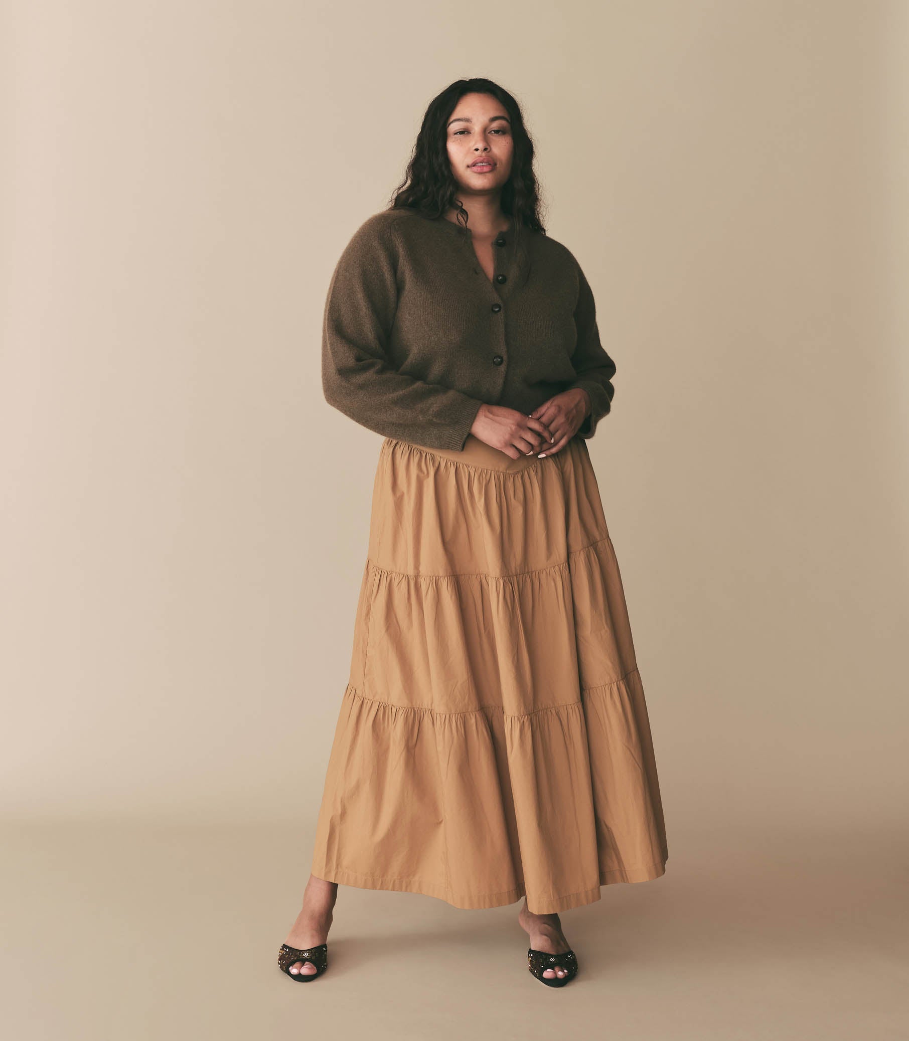 HMD -- SANREMO SKIRT -- CORIANDER view 4