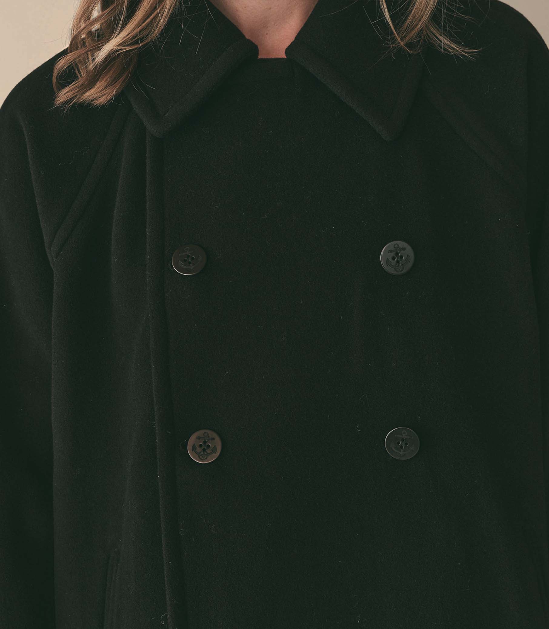 NANTUCKET COAT -- BLACK view 5