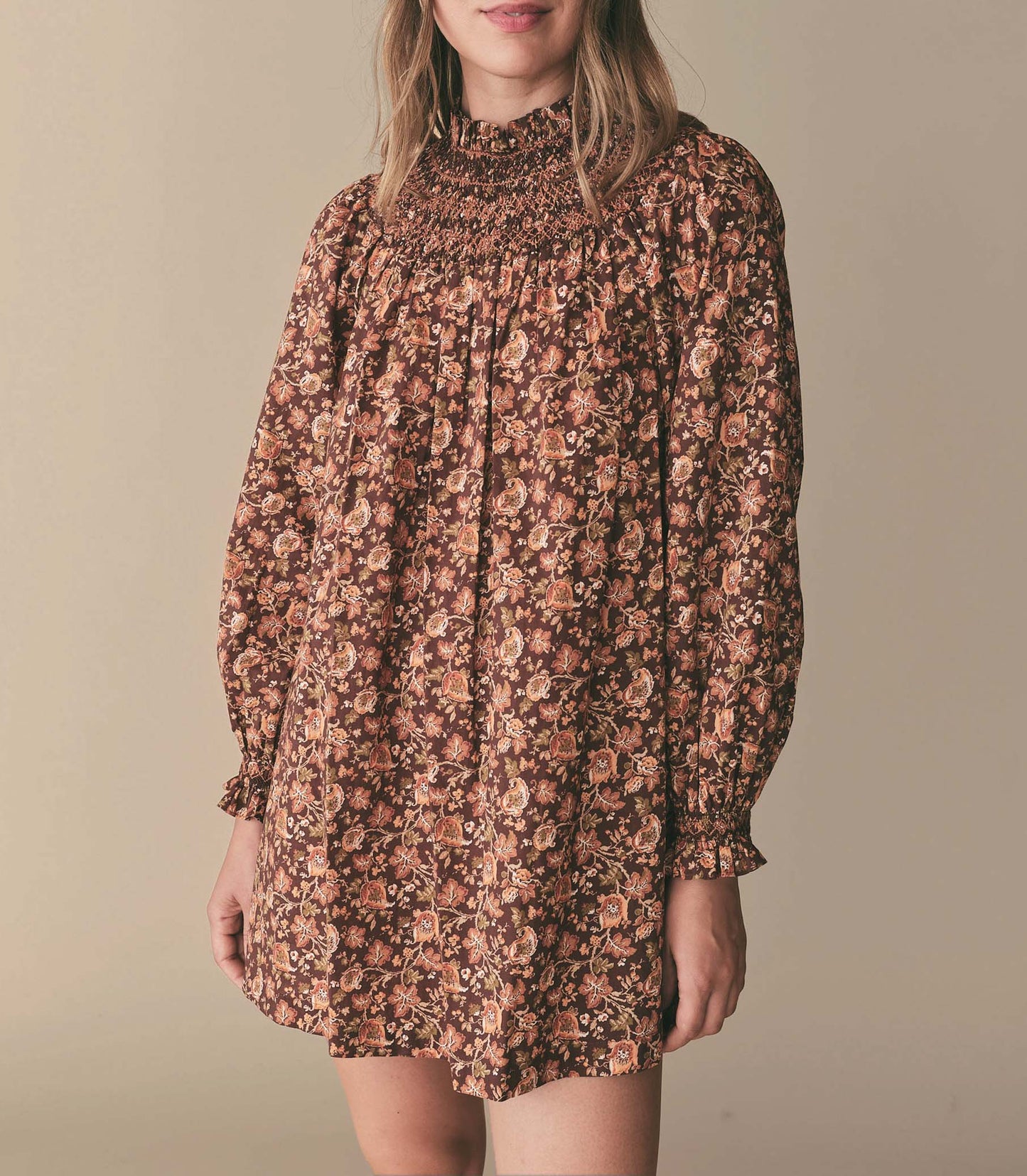 HMD -- IDALIE DRESS -- MULBERRY VINE FLORAL