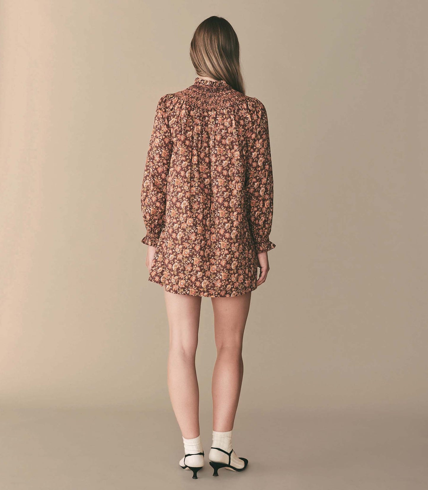 HMD -- IDALIE DRESS -- MULBERRY VINE FLORAL