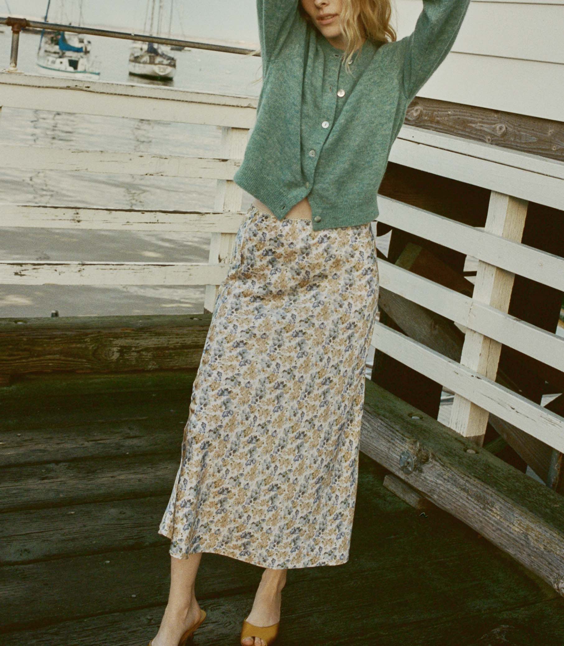 HMD -- ELOWEN SKIRT -- BLEU WILDFLOWER THICKET