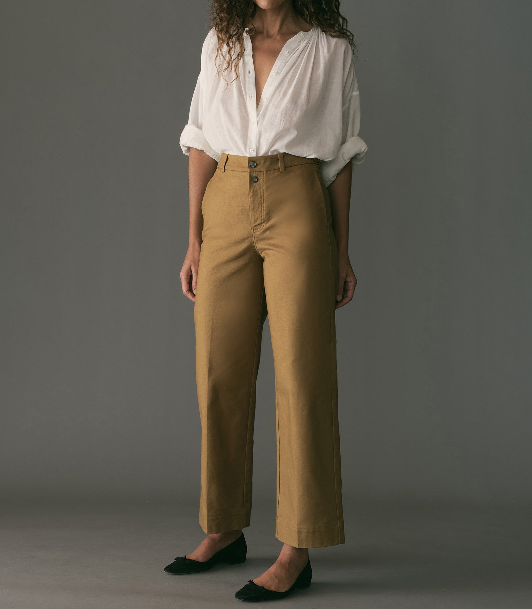 HMD -- SOLENE PANT -- ANTLER view 1
