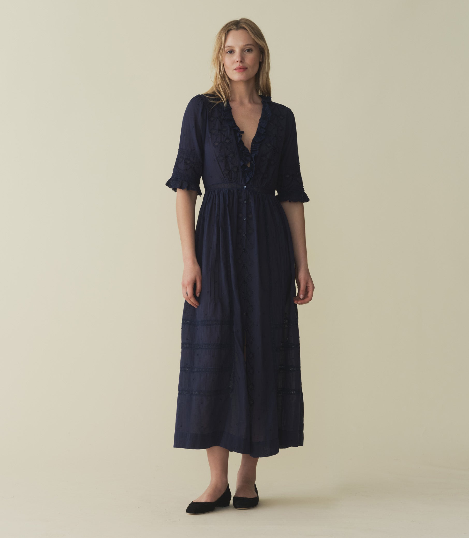 HMD -- ROSABELLA DRESS -- ADRIATIC view 2
