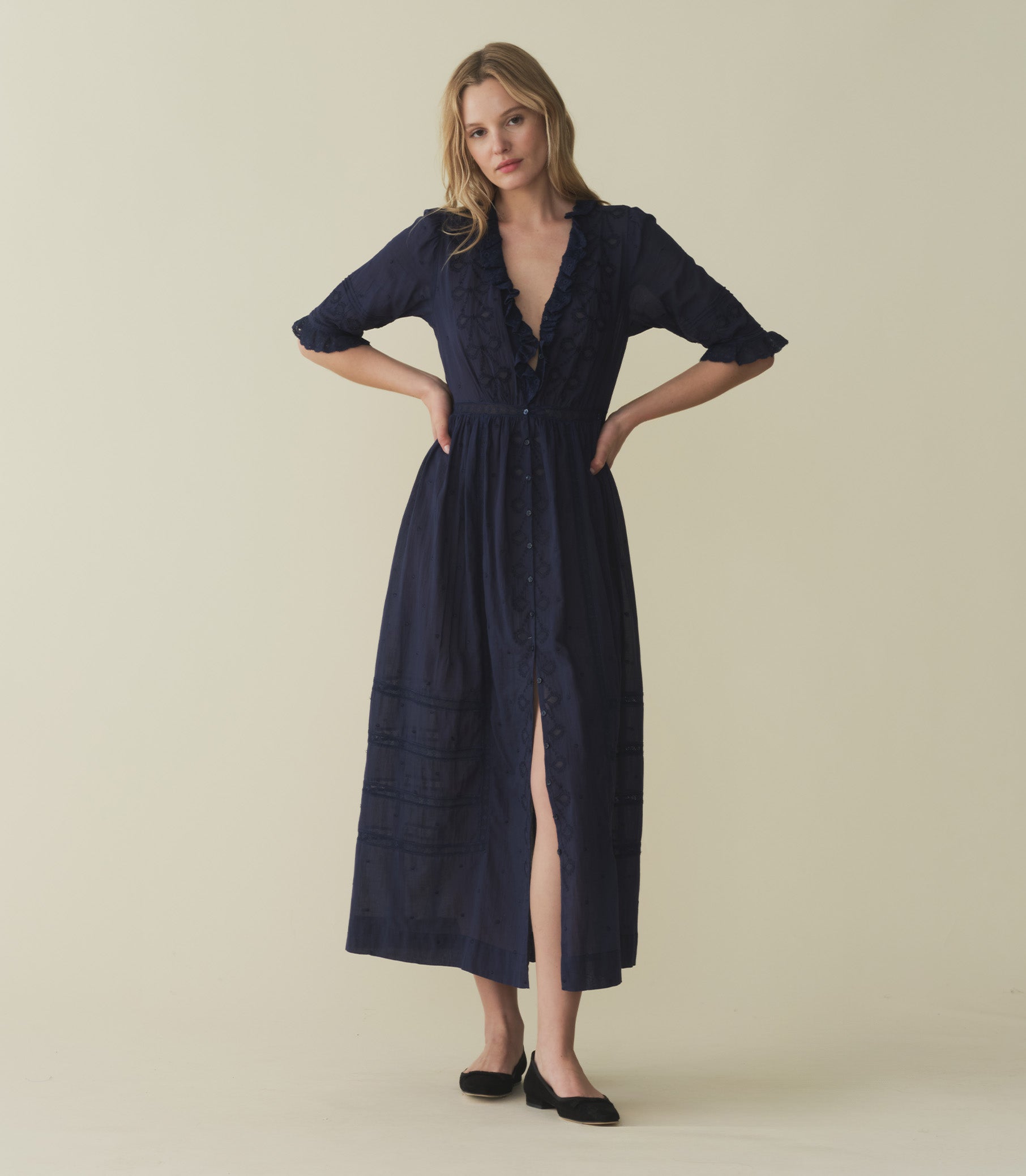 HMD -- ROSABELLA DRESS -- ADRIATIC view 1
