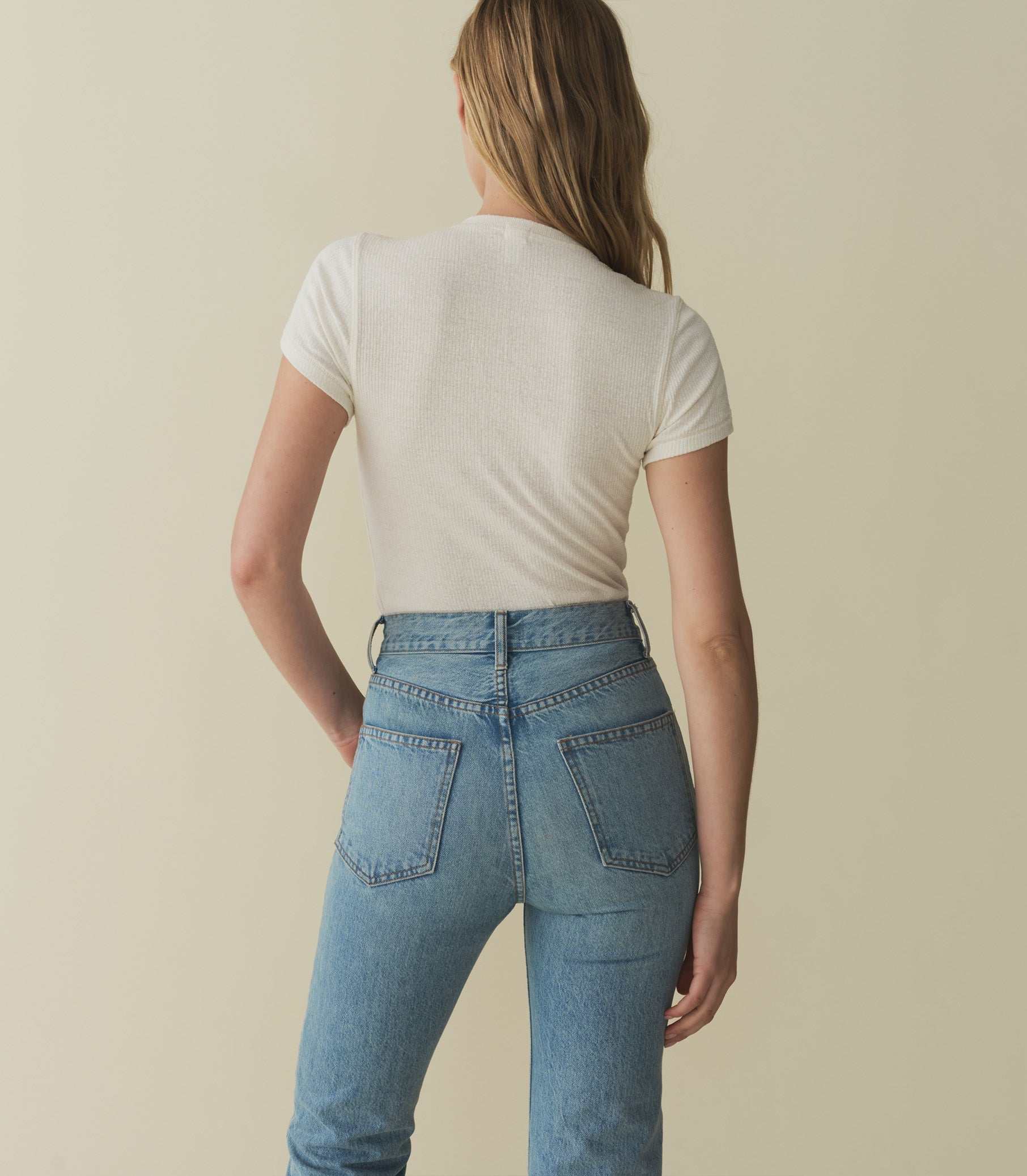 HMD -- VIENNE TEE -- CREAM view 4
