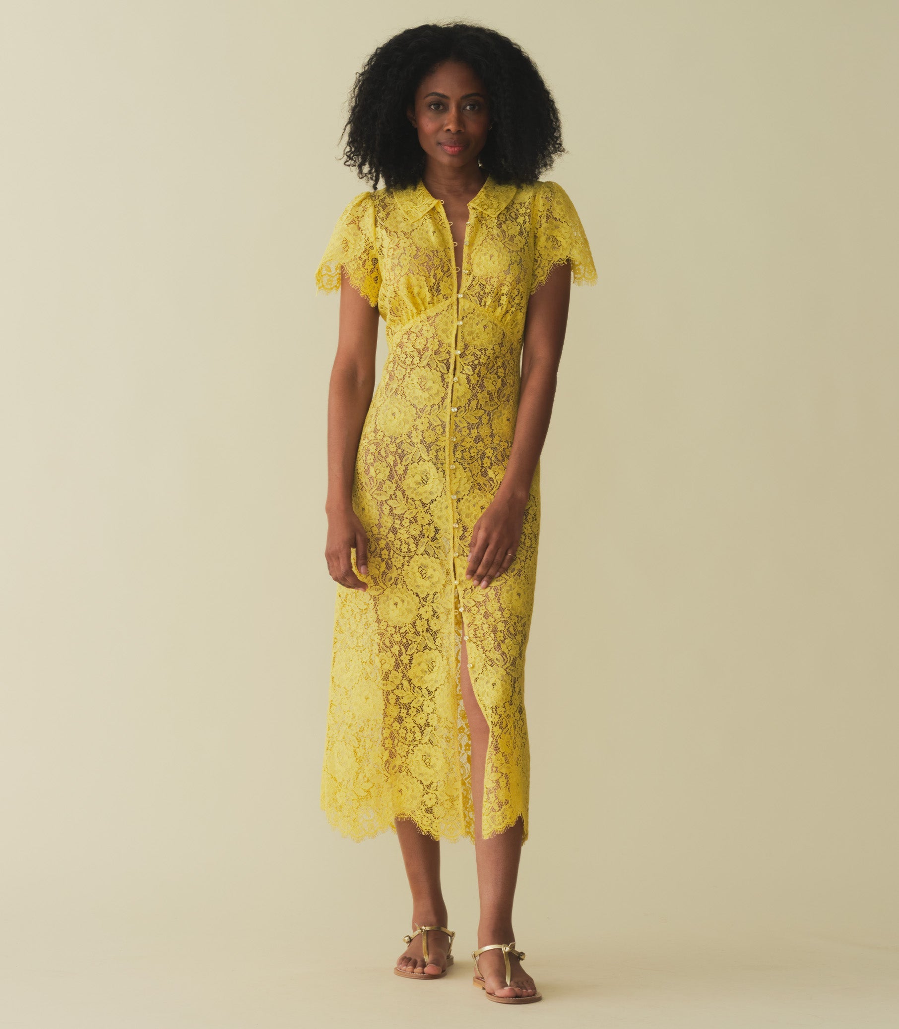 HMD -- SOHANA DRESS -- DAFFODIL YELLOW view 1
