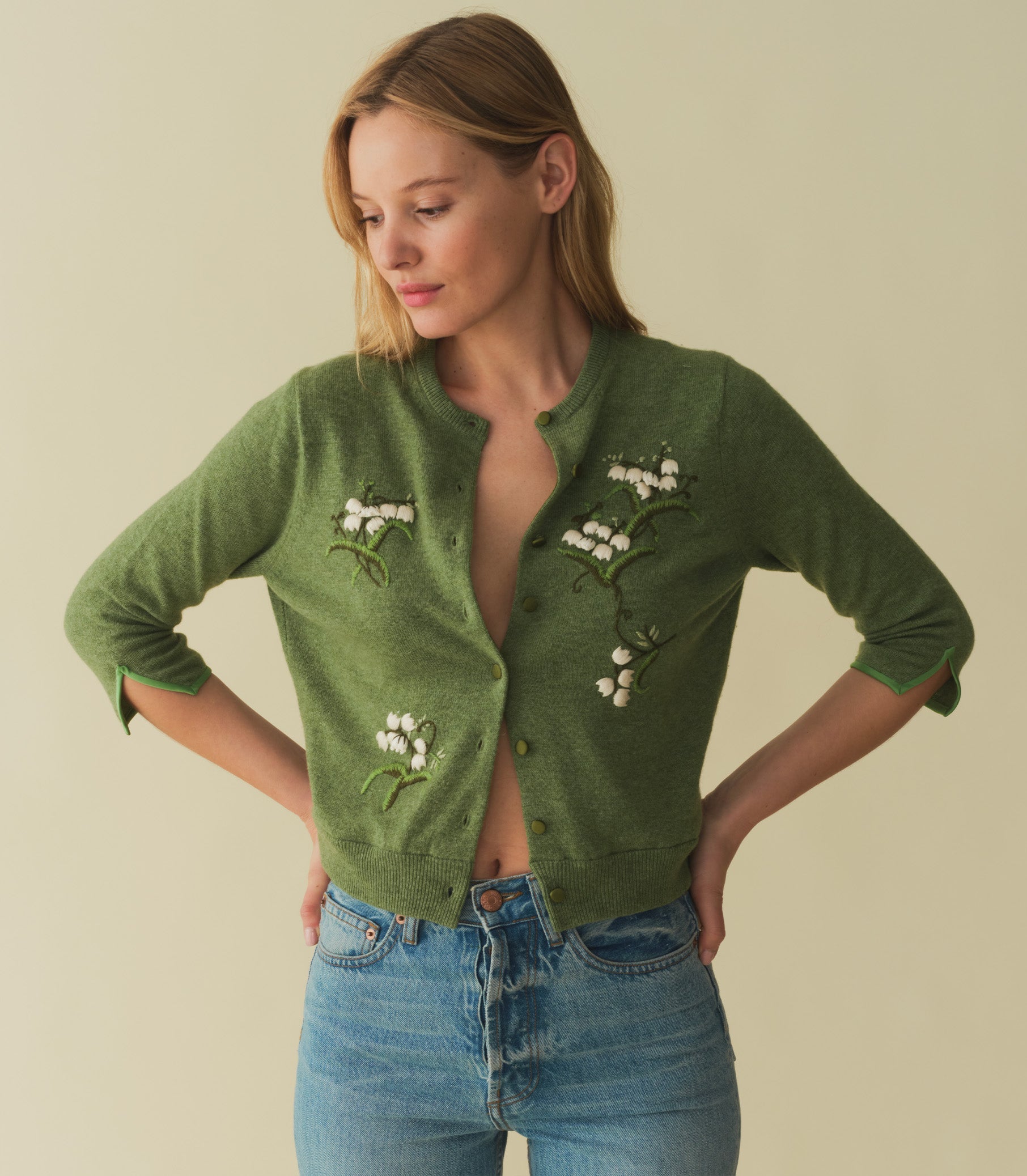 HMD -- TERESA CARDIGAN -- IVY view 1

