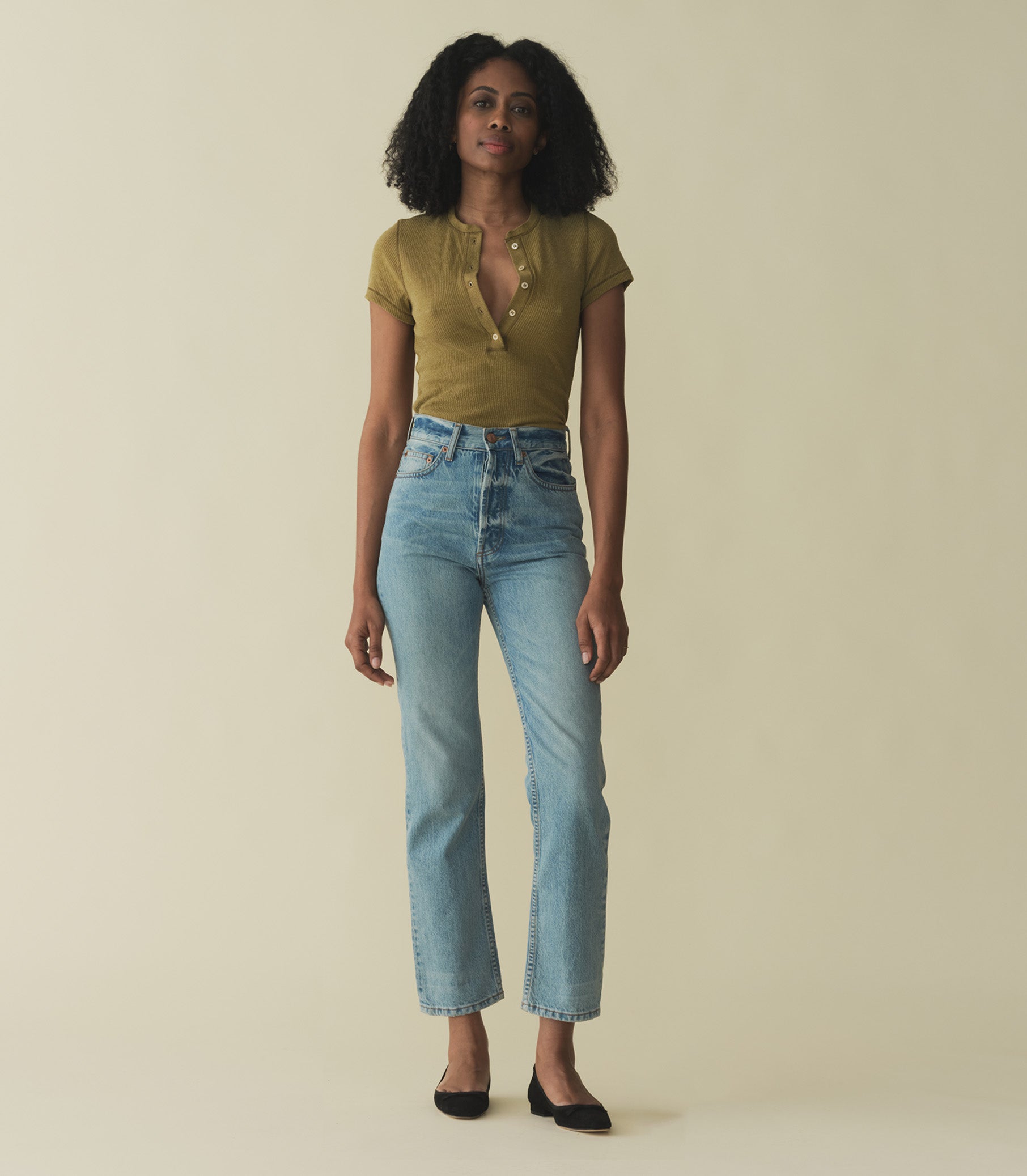 HMD -- VIENNE SILK TEE -- VERBENA view 2
