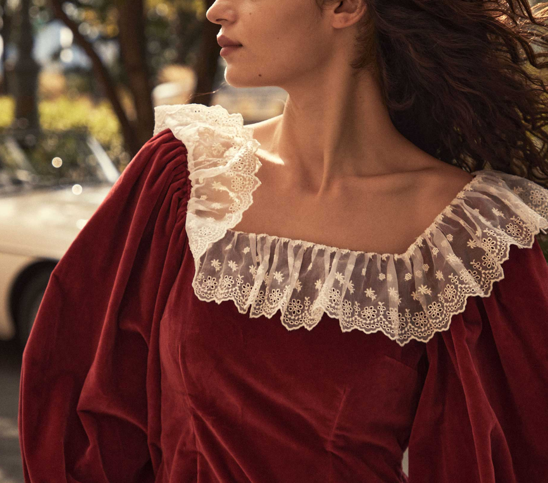 HMD -- FRANIQUE DRESS -- ROSSO view 3