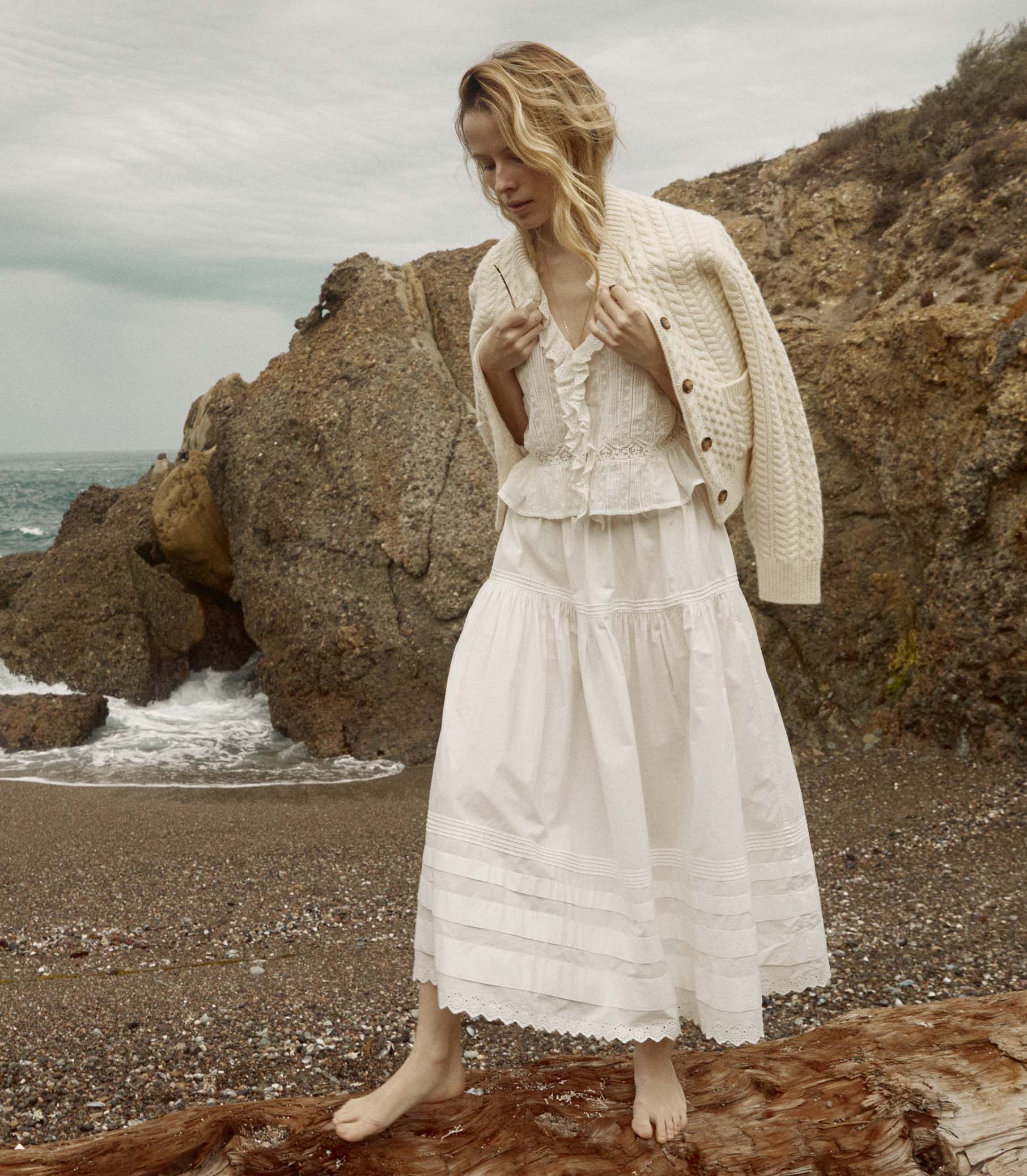 HMD -- MERCINA CARDIGAN -- IVORY view 2

