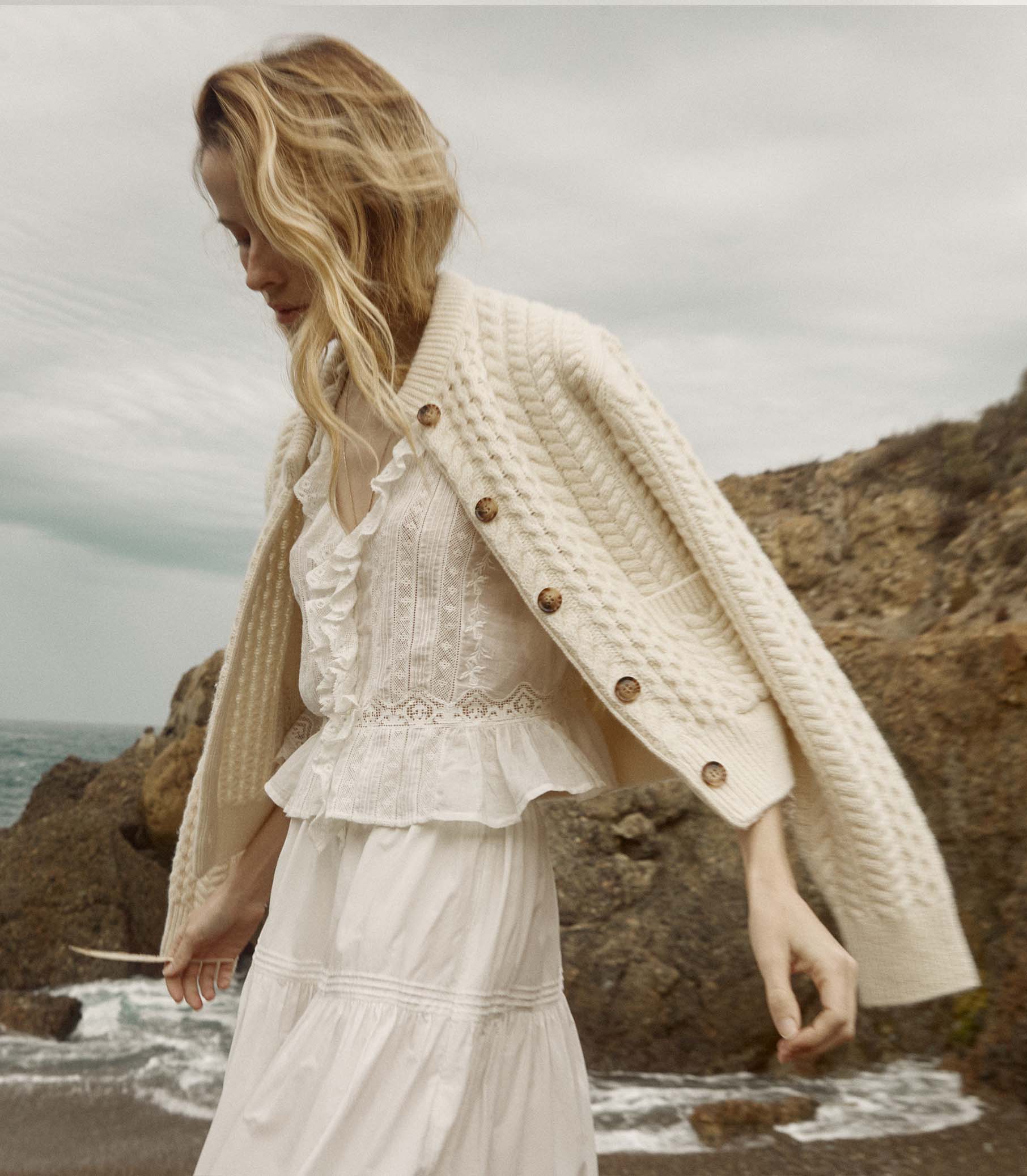 HMD -- MERCINA CARDIGAN -- IVORY view 1
