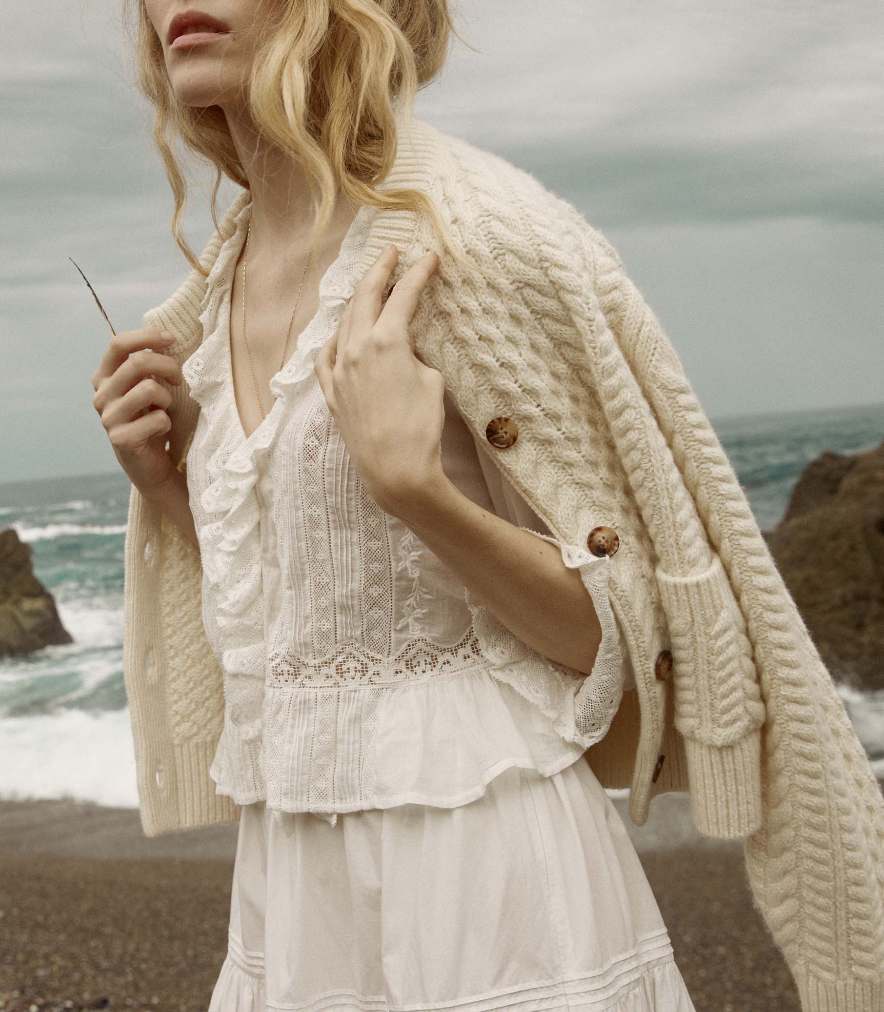 HMD -- MERCINA CARDIGAN -- IVORY view 3
