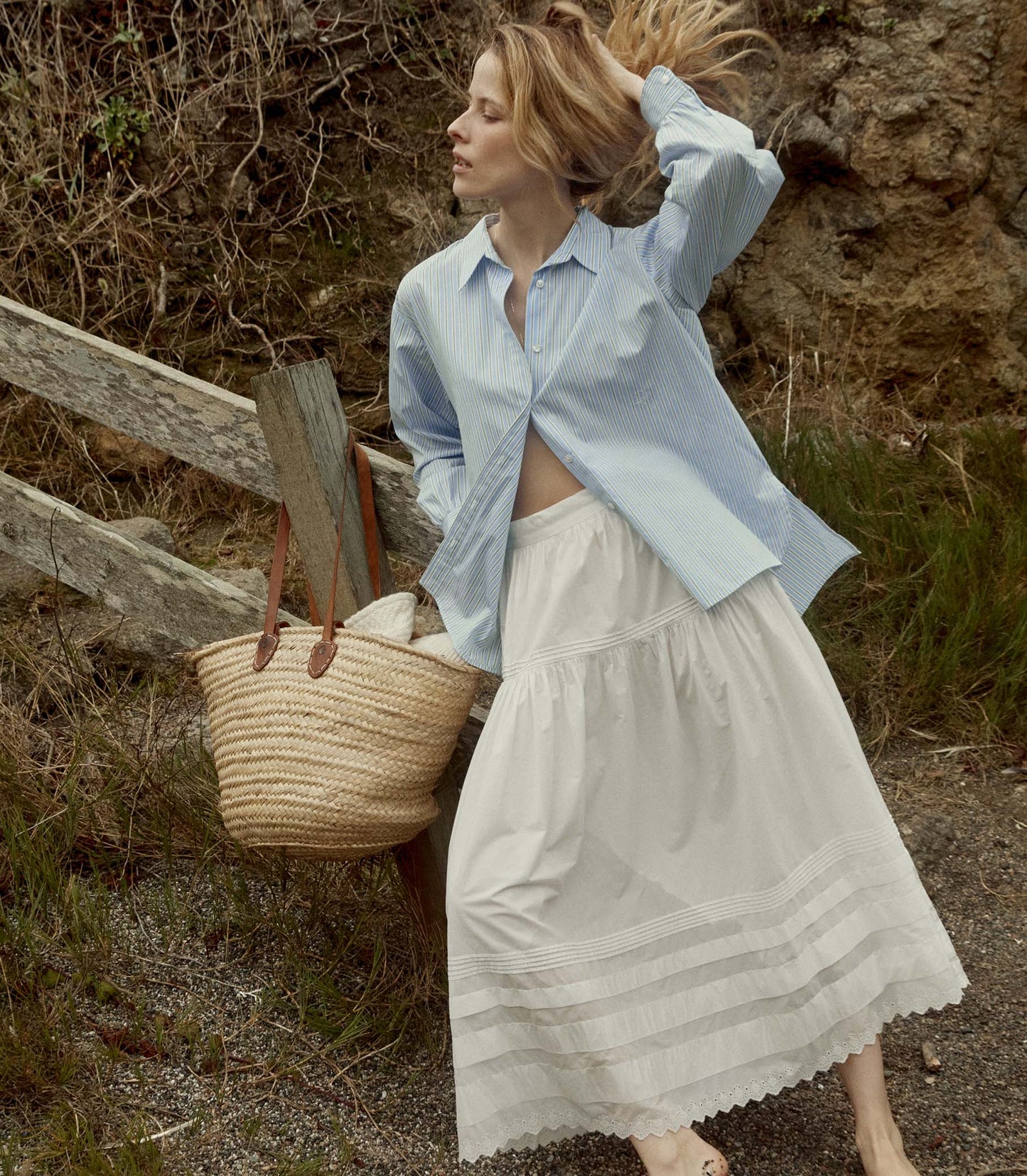 HMD -- HAVA TOP -- SANTORINI STRIPE