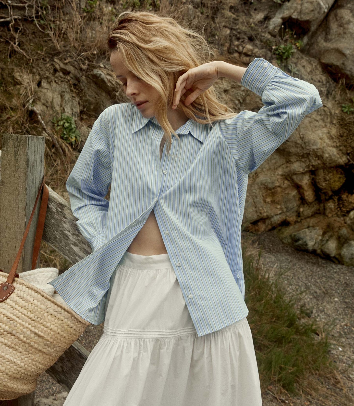 HMD -- HAVA TOP -- SANTORINI STRIPE
