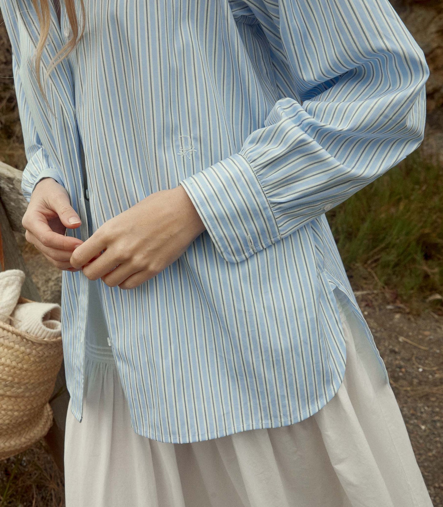 HMD -- HAVA TOP -- SANTORINI STRIPE