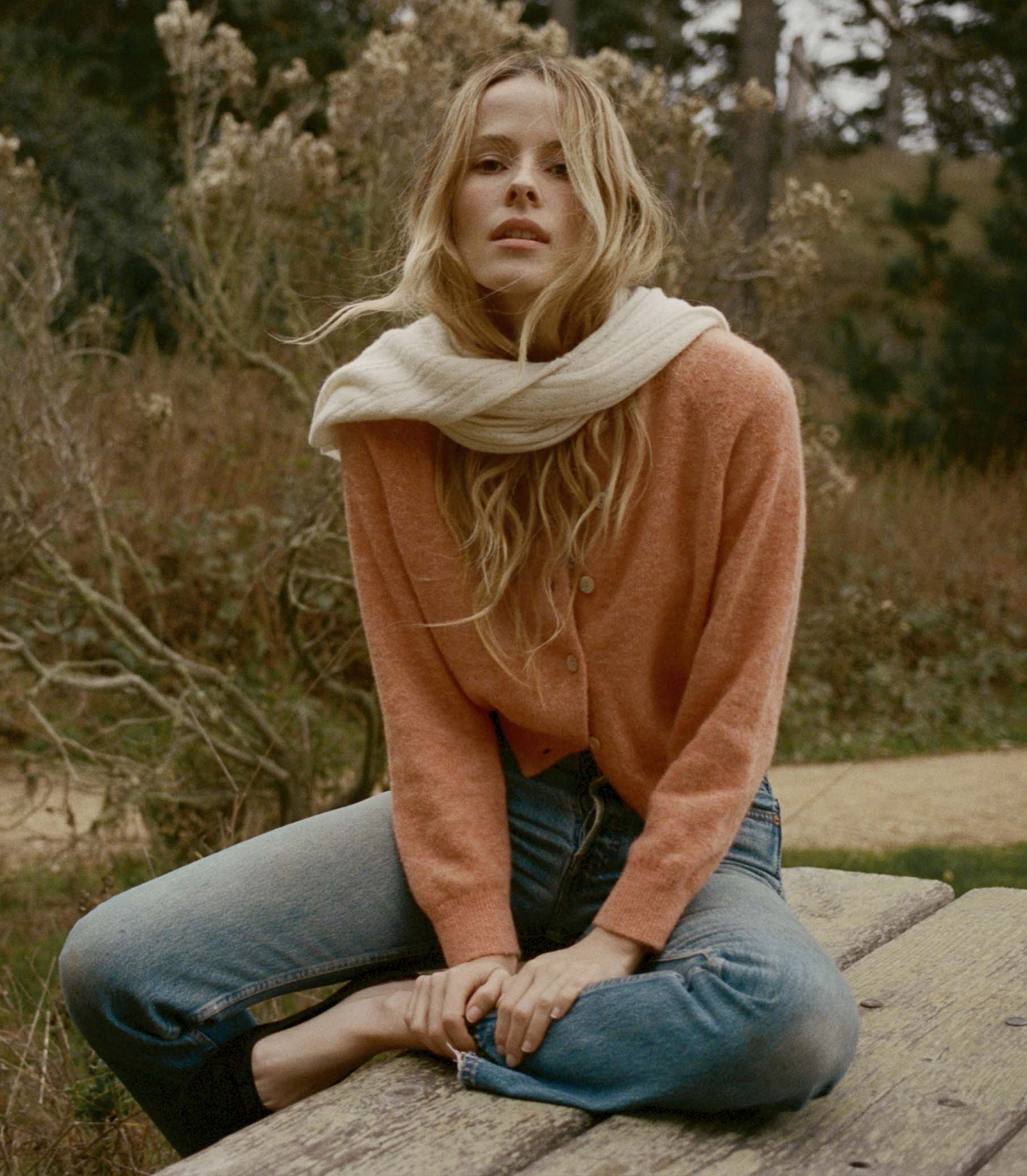 HMD -- PETRA CARDIGAN -- CORAL view 4
