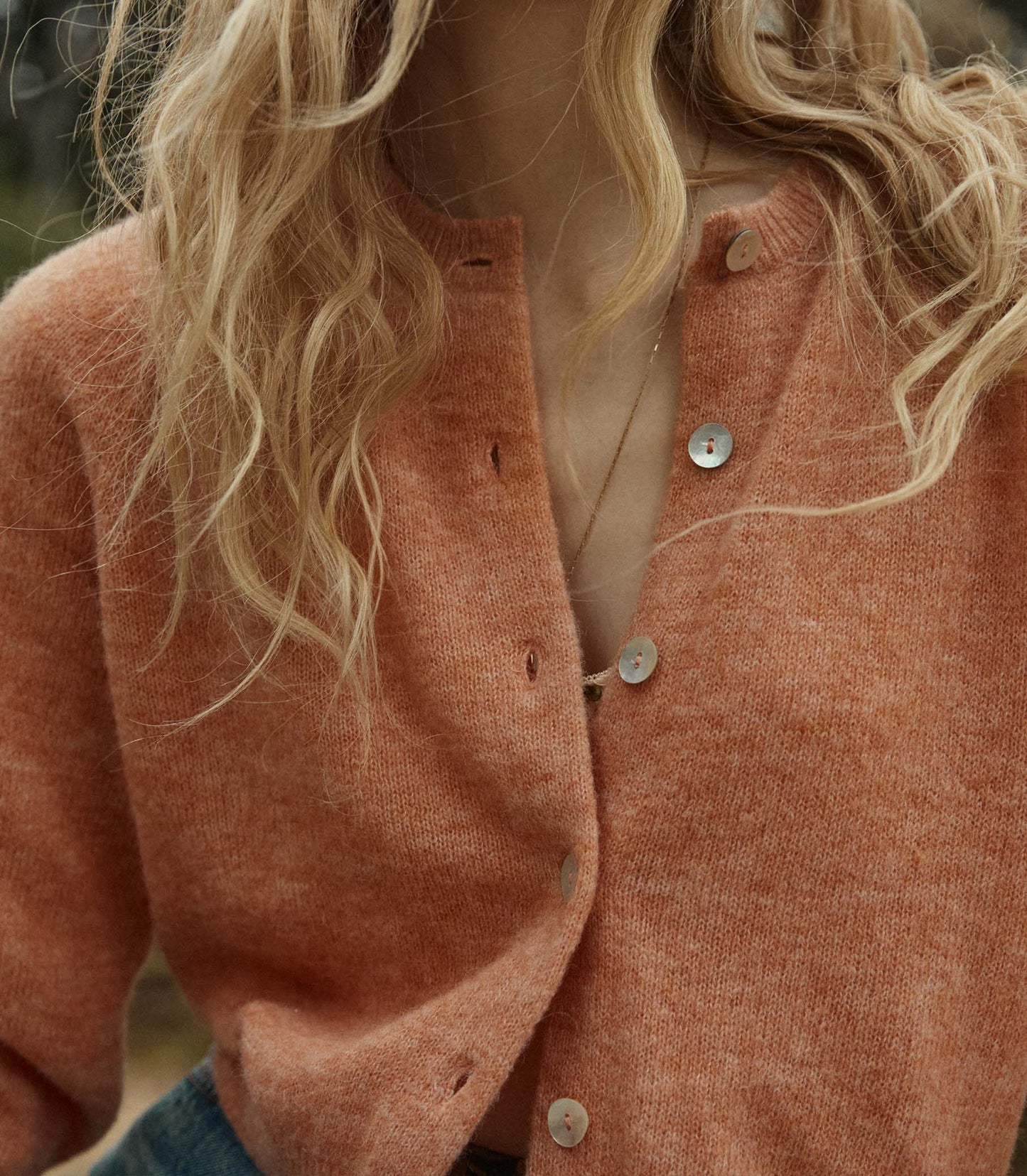 HMD -- PETRA CARDIGAN -- CORAL