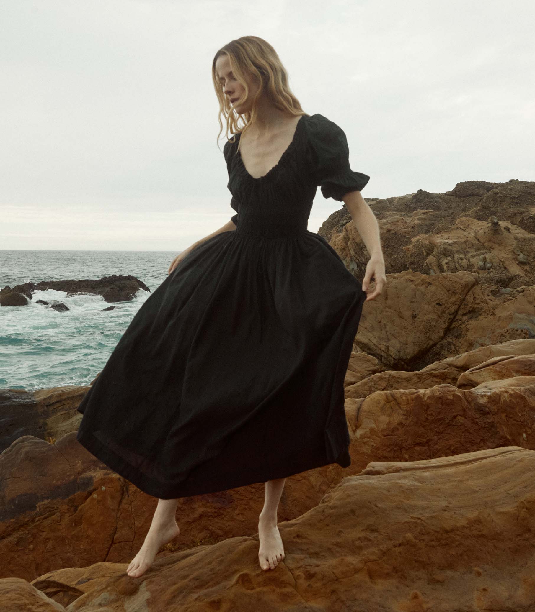 HMD -- ISCHIA DRESS -- NAVY view 1
