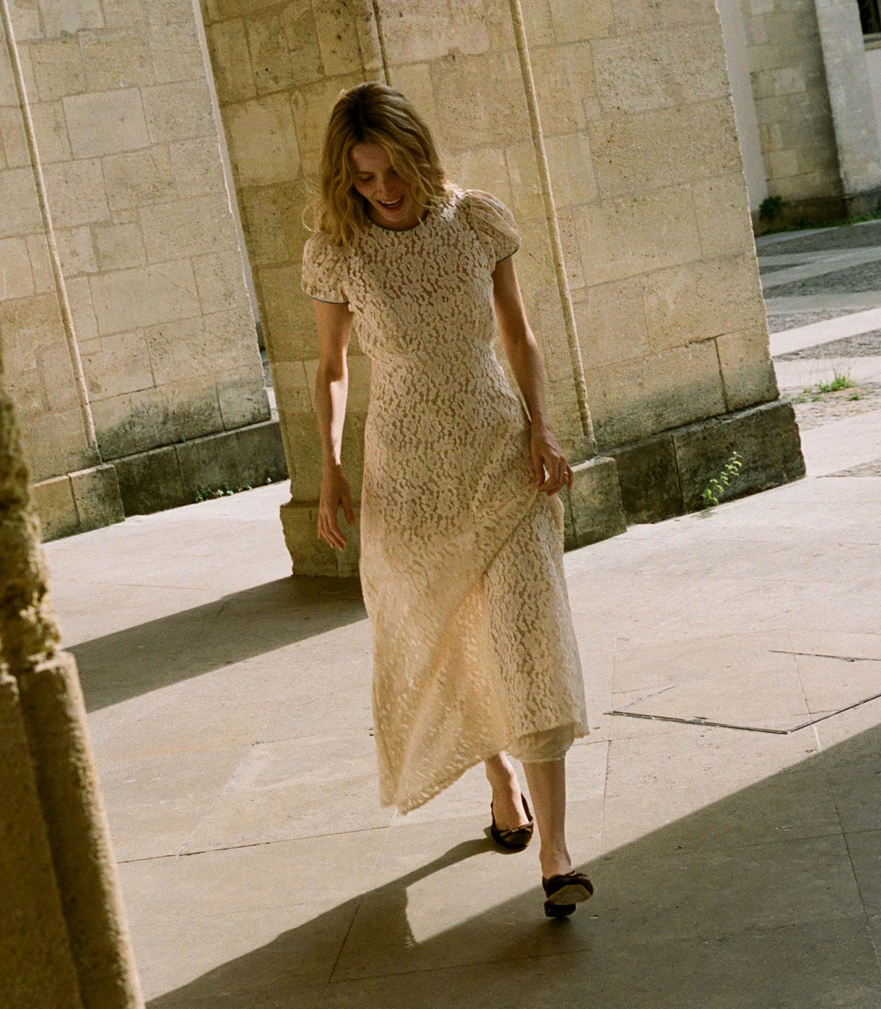 KATARINA DRESS -- MOTHER OF PEARL view 7