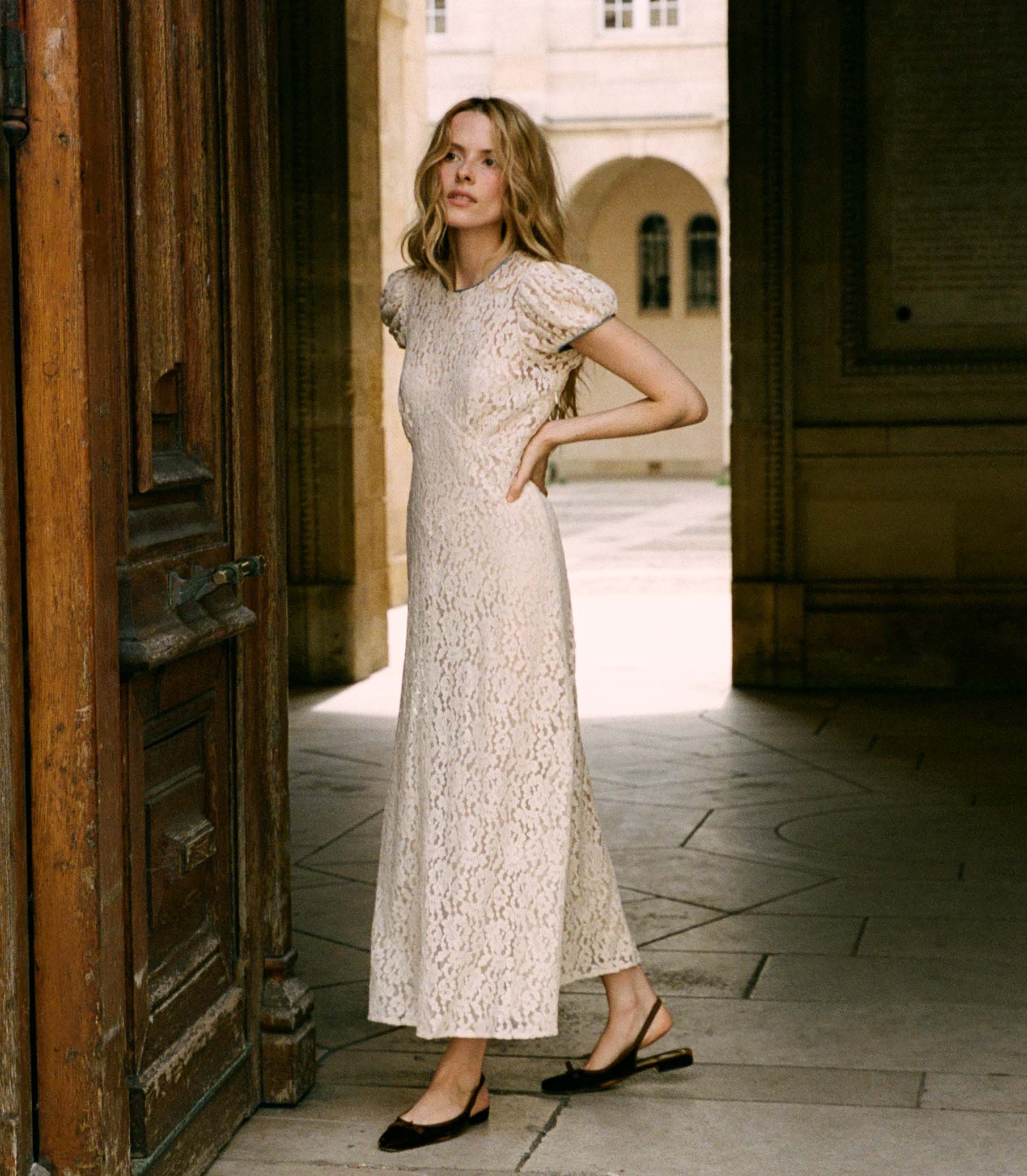 KATARINA DRESS -- MOTHER OF PEARL view 1