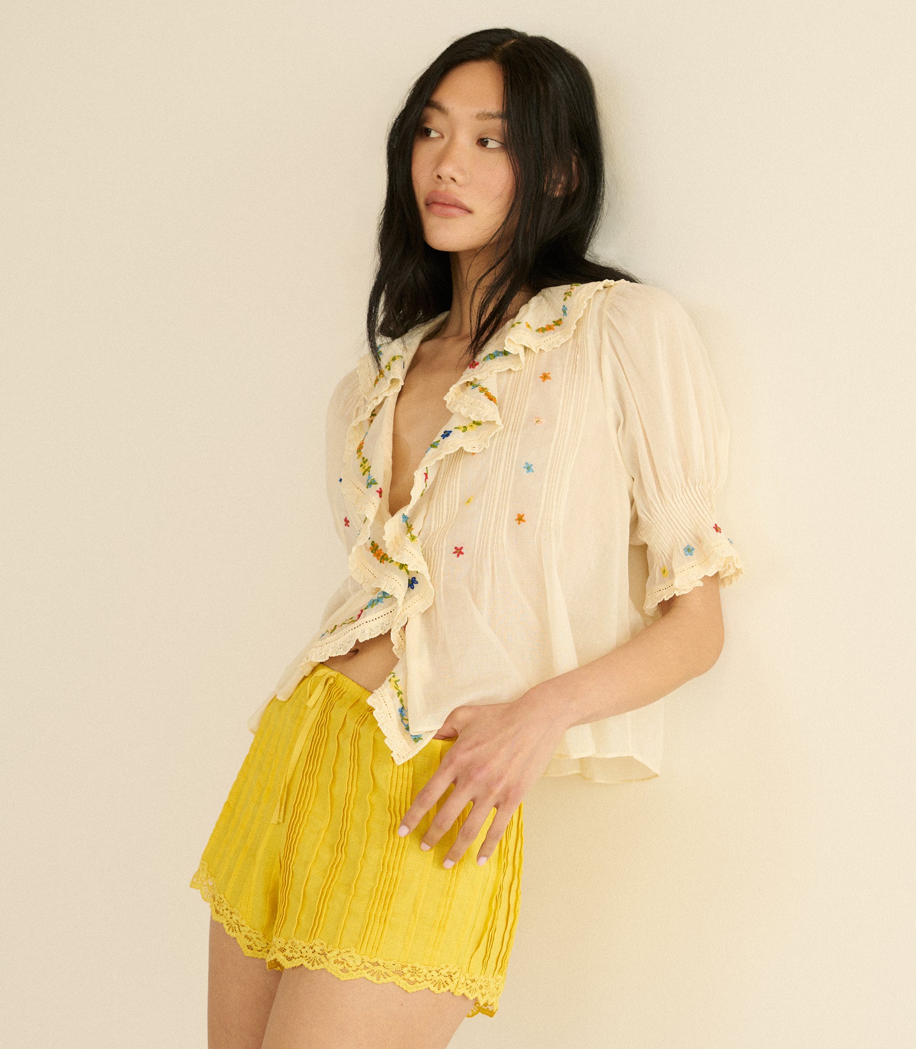 HETTIE TOP -- CANDLELIGHT view 2
