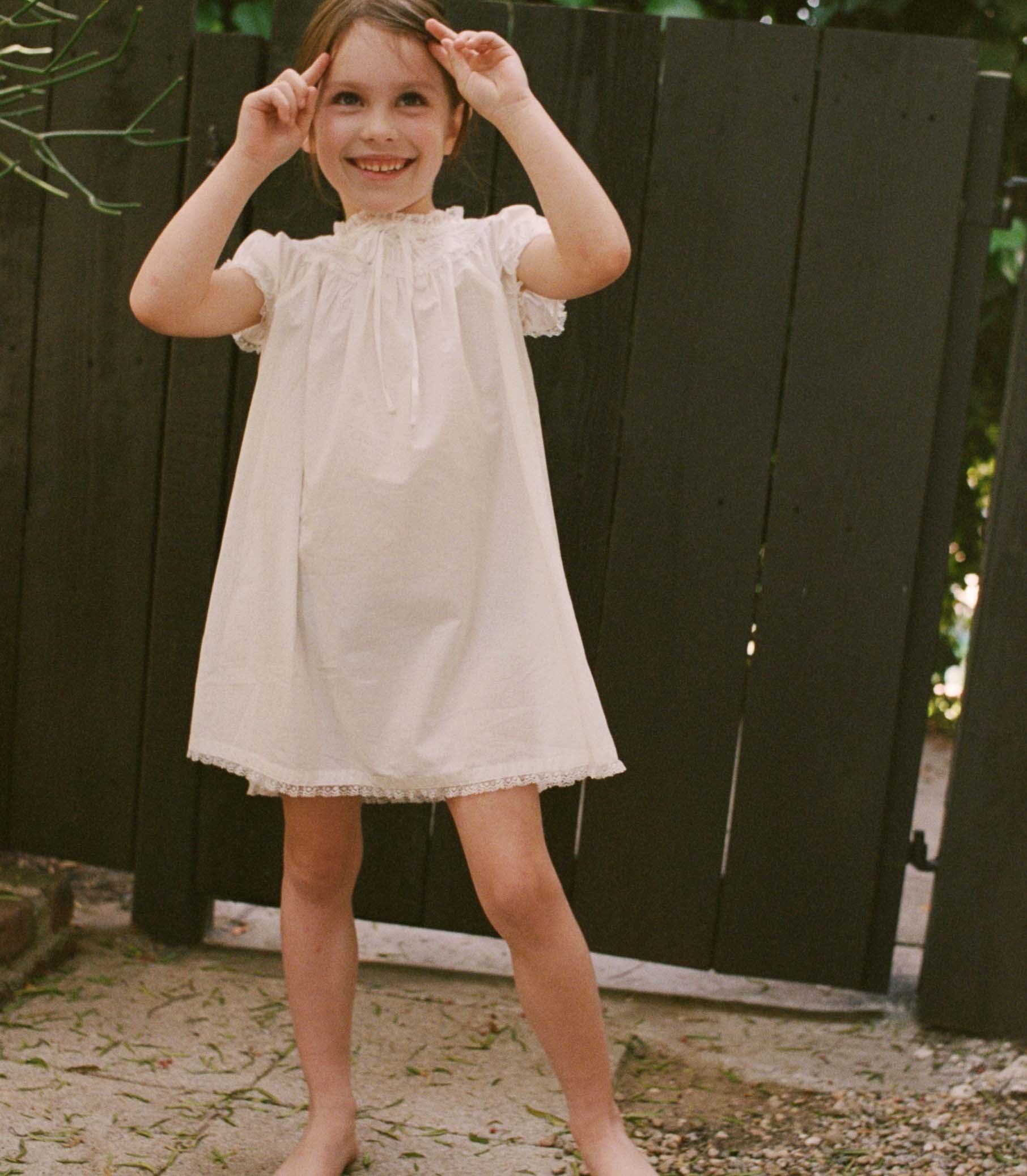 ABELLE DRESS -- SALT