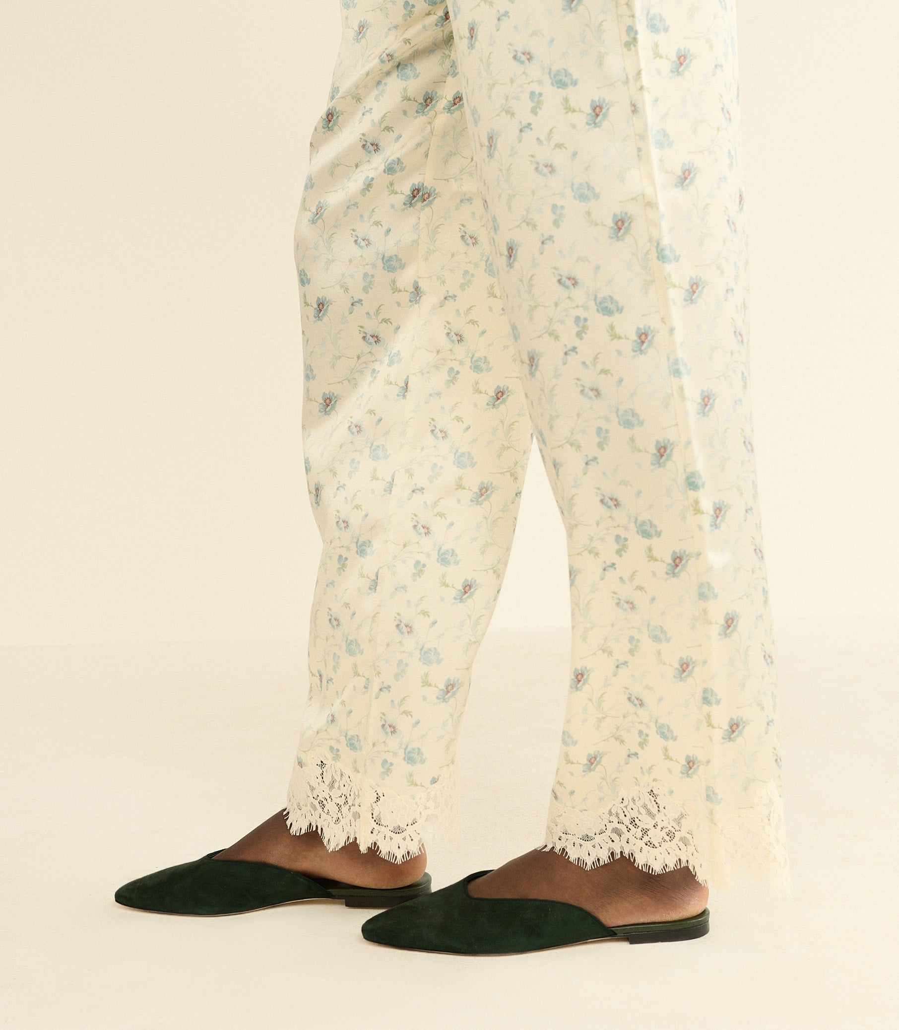 ADAIR SLIDE -- DARK PINE SUEDE view 4
