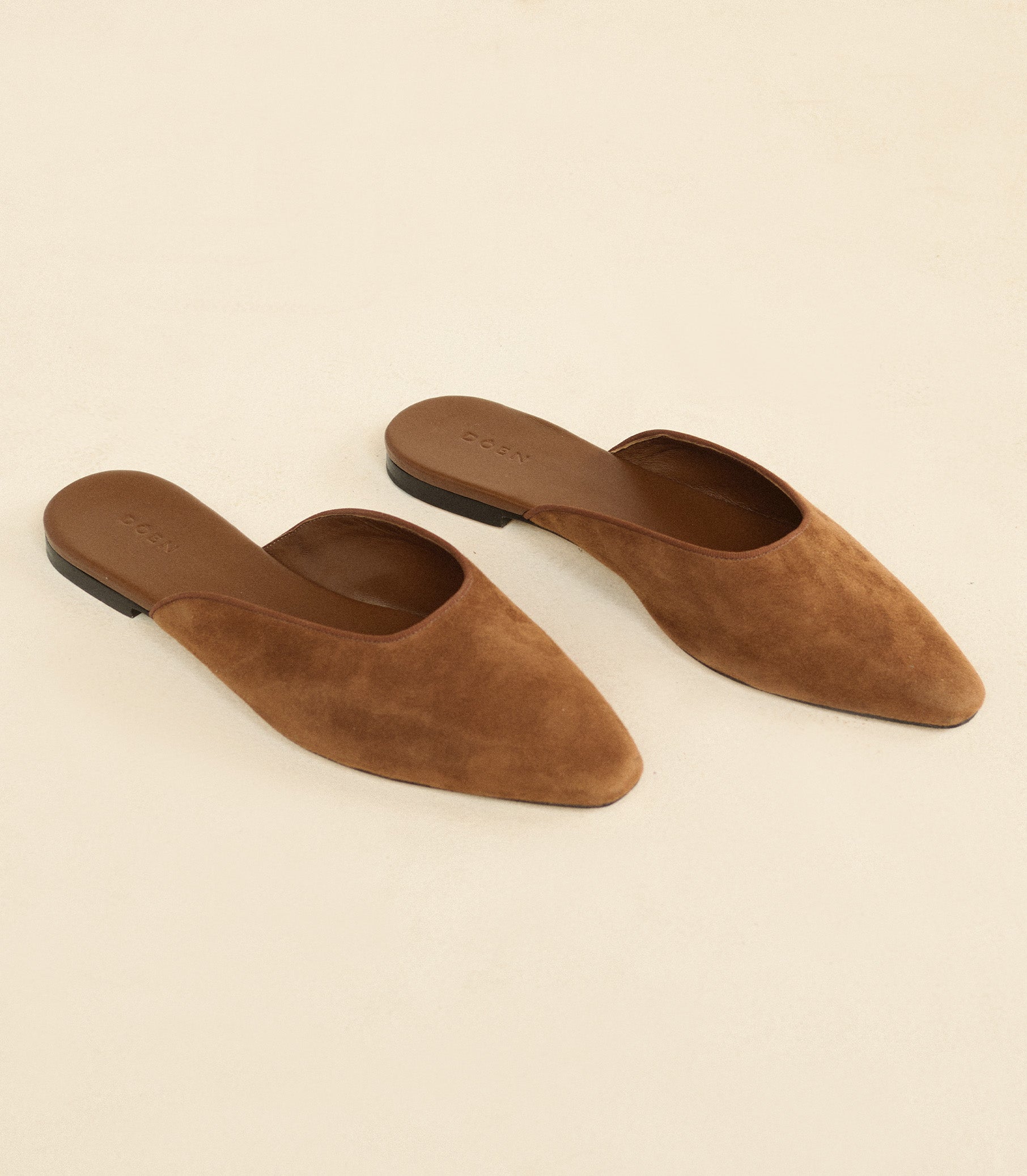 ADAIR SLIDE -- TORTOISE SUEDE view 4
